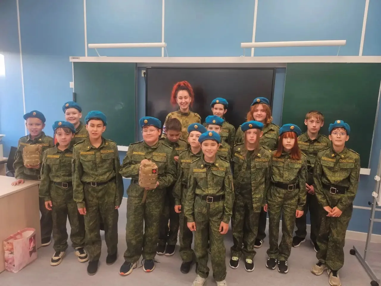 💉 Урок первой помощи в кадетском классе!