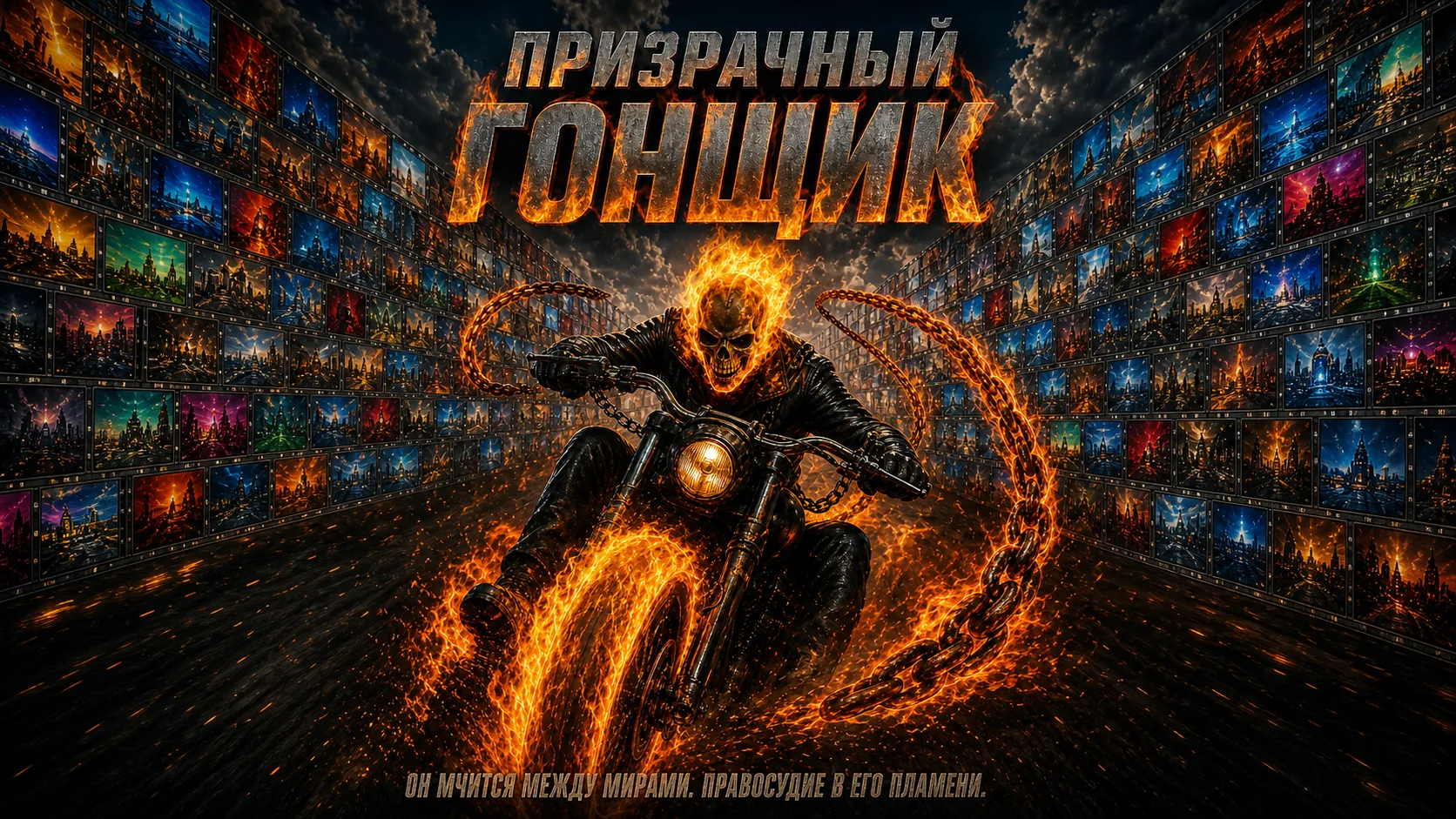 💀 Серия "Призрачный Гонщик":