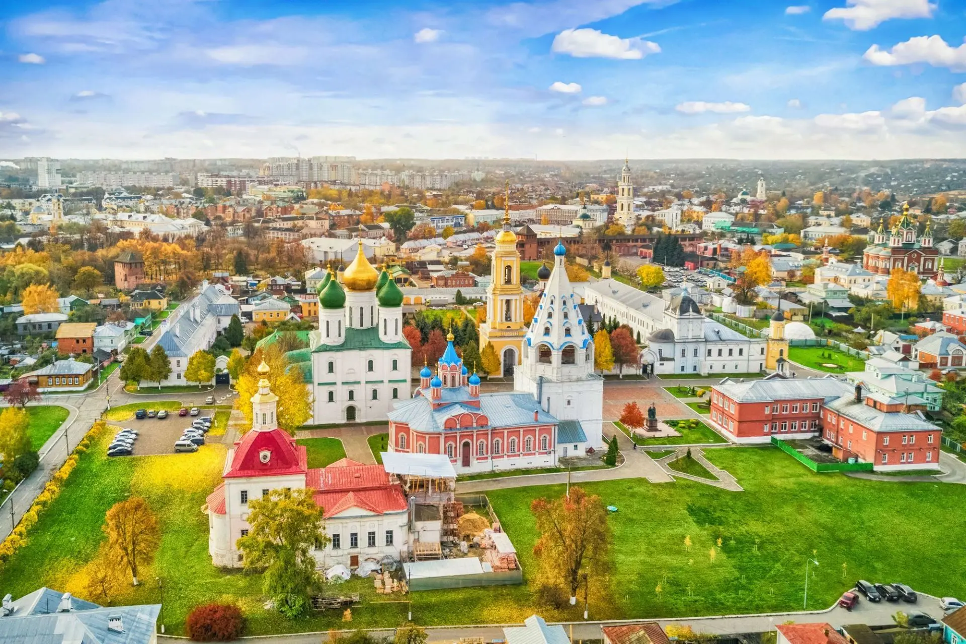 Ока, Москва, Коломенка — три реки в одном городе Коломне.