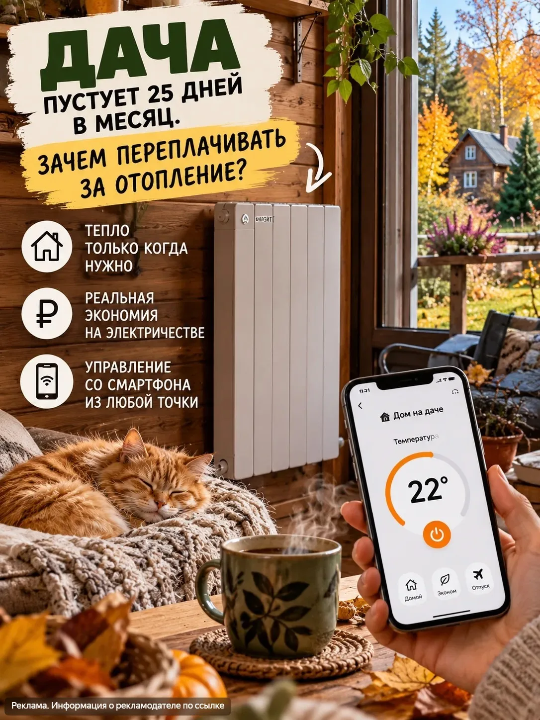 Перестаньте греть пустую дачу! 🏡 ДАЧА ПУСТУЕТ 25 ДНЕЙ, А ВЫ ГРЕЕТЕ ЕЁ ВСЕ 30?