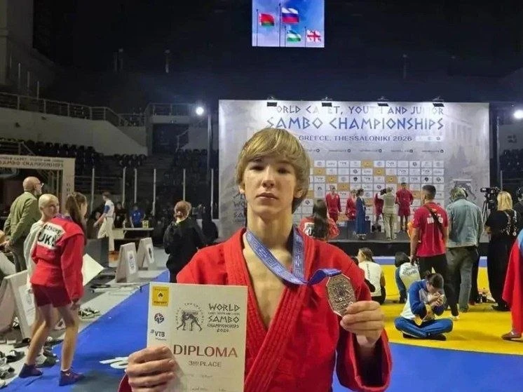 ⚡️Самбист из Приморья выиграл бронзу первенства мира