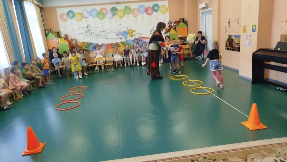 Как дети учили Бабу Ягу правилам пожарной безопасности.