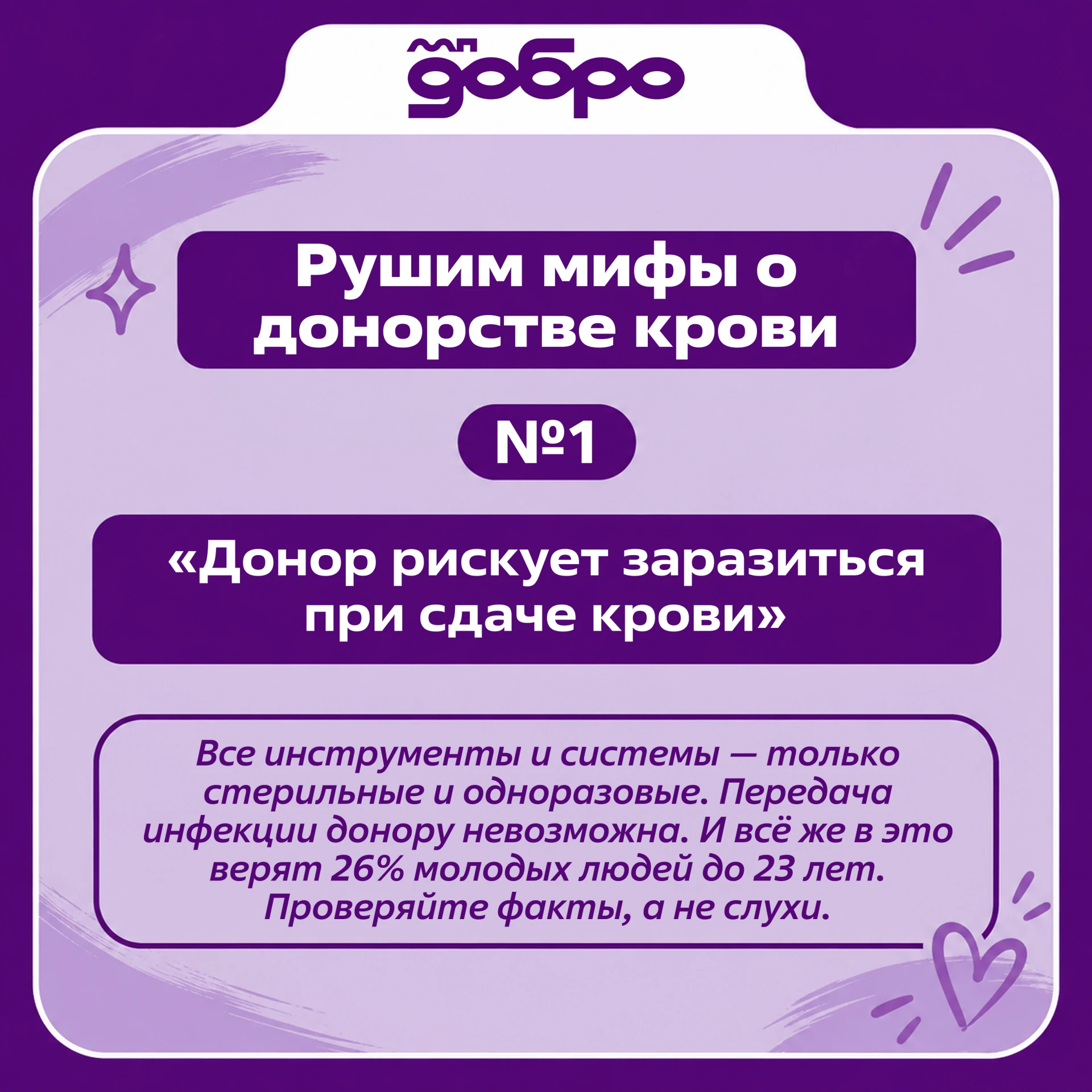 Рубрика: разрушители мифов ⚡️