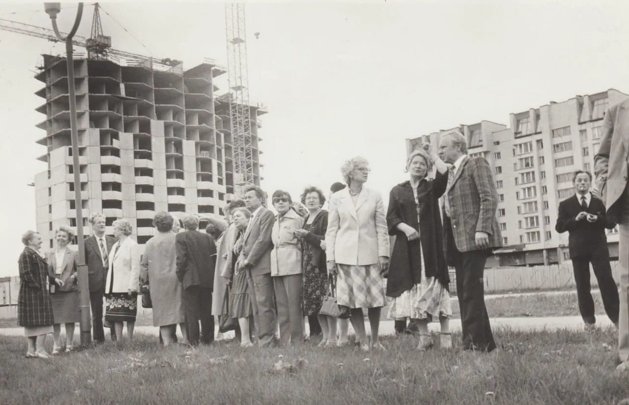 Октябрьский проспект, 1986 год.