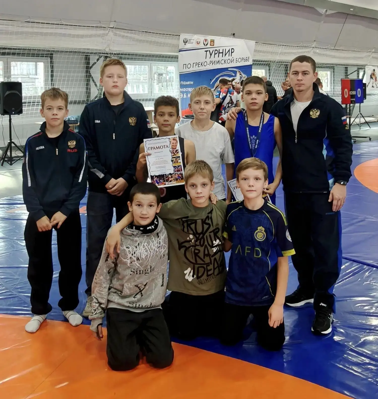 🤼‍♂️ Юные борцы завоевали🥉бронзовые медали межрегионального турнира по греко-римской ...