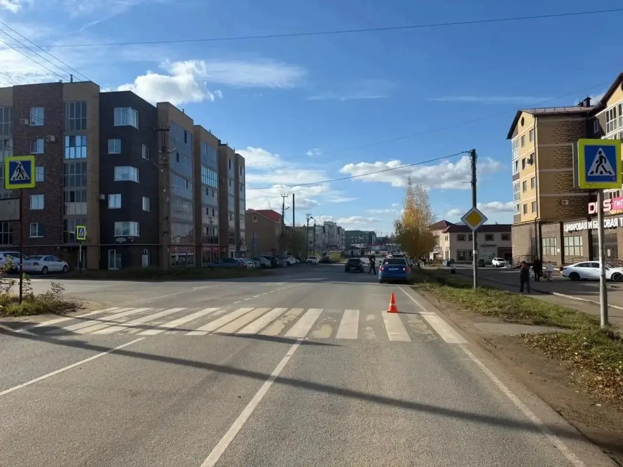 10-летнего велосипедиста сбили на ул. Наговицына в Можге.