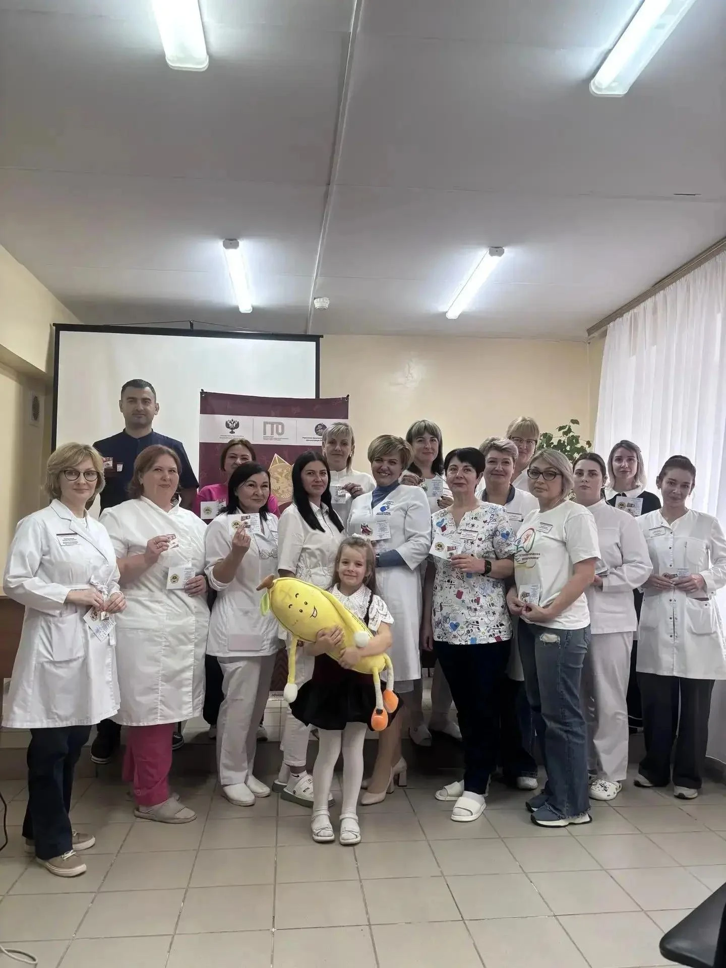 🥇 Золото ГТО — у команды Елецкой городской детской больницы!