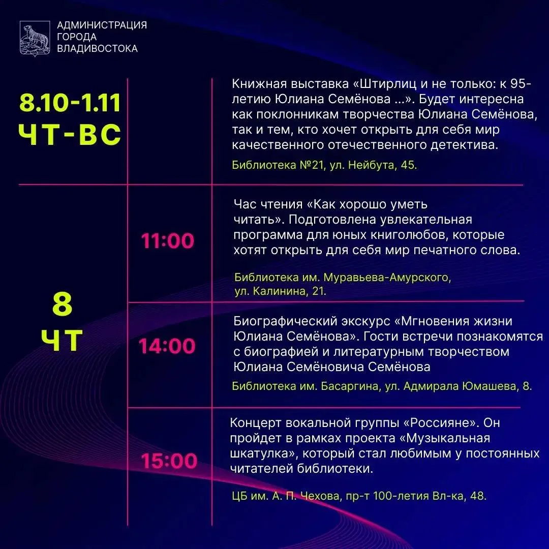 🔁 Переслано от: Администрация Владивостока