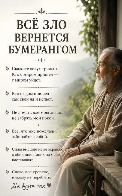 Да будет так!
