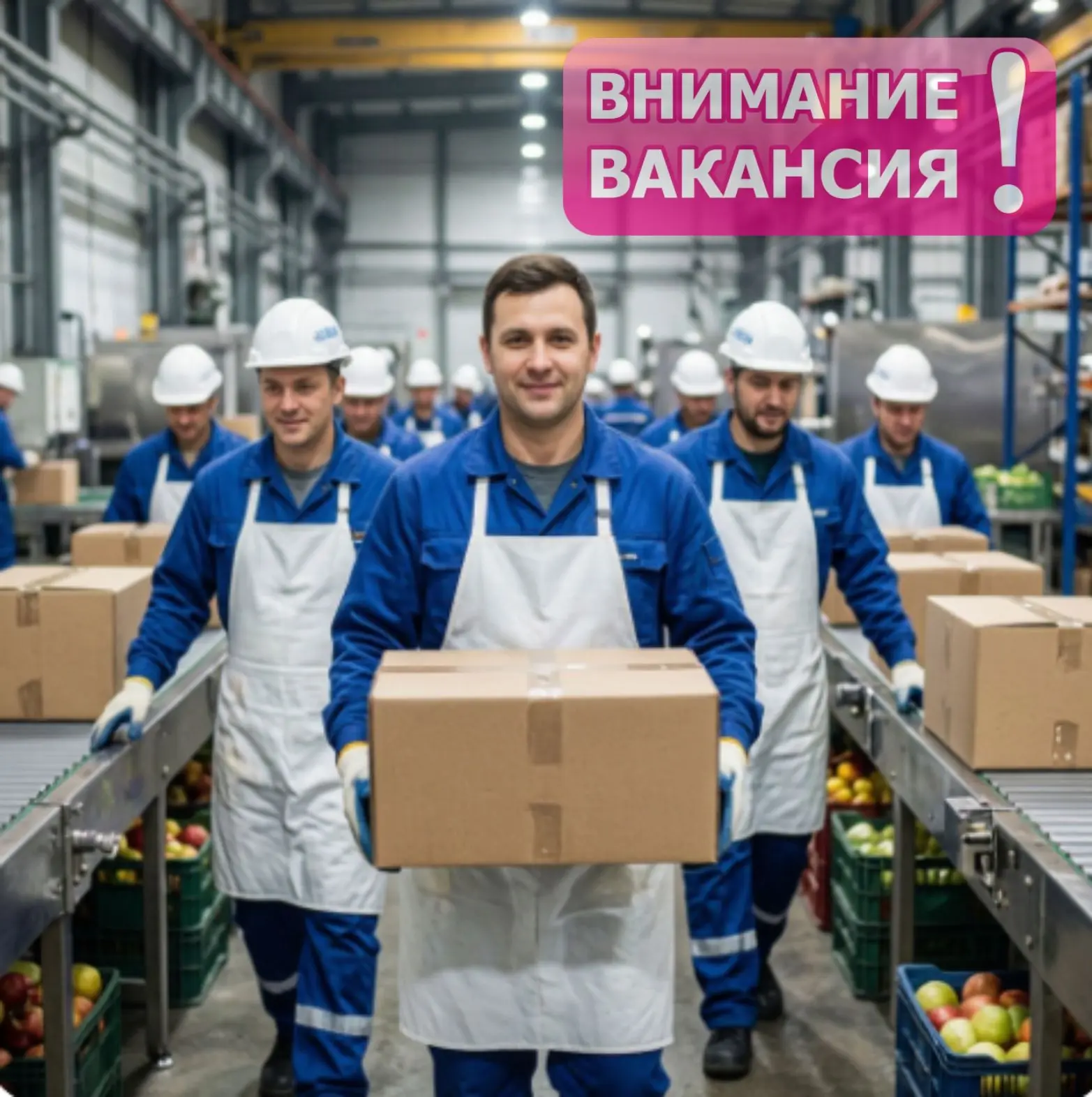 Пpиглашаем нa подработку мужчин на пищевое предприятие в Кирове.