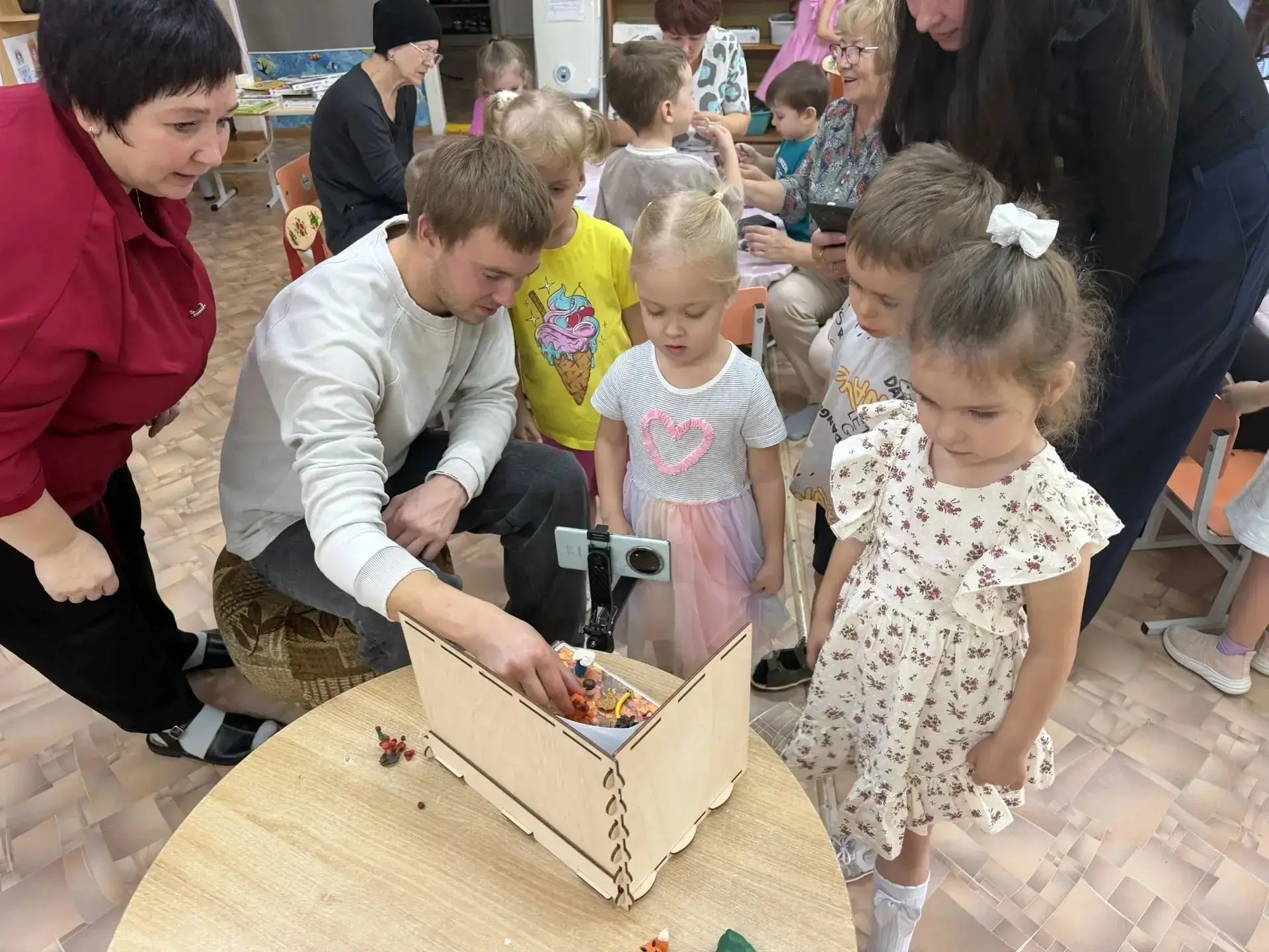 🍁Открытое занятие в виде мастер-класса для родителей средней группы №1 ОСП 3