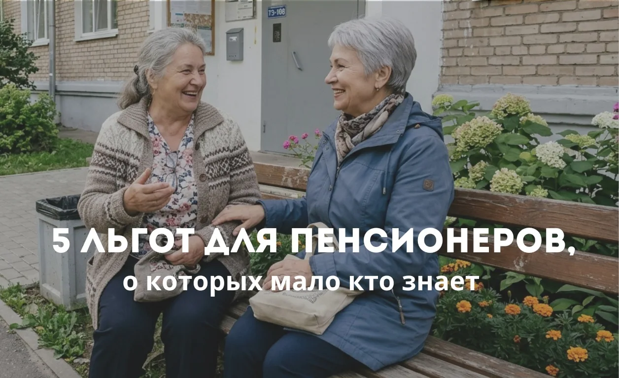5 ЛЬГОТ ДЛЯ ПЕНСИОНЕРОВ, О КОТОРЫХ МАЛО КТО ЗНАЕТ