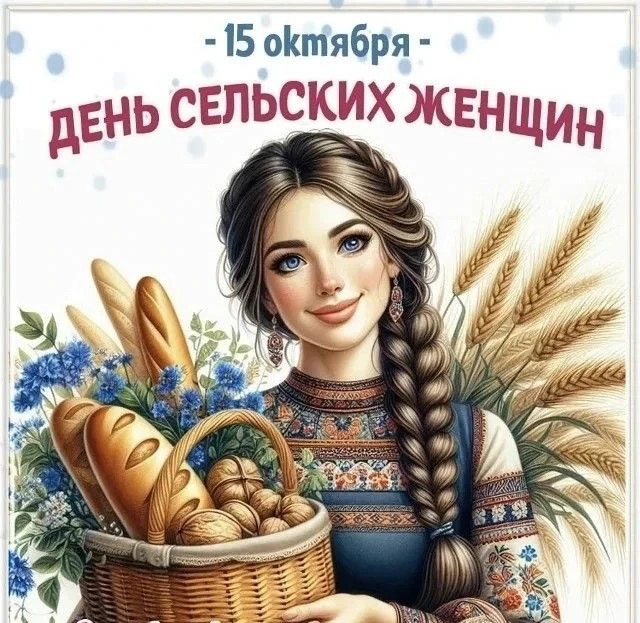 💐 Сегодня, Всемирный день сельских женщин, мы чествуем вас — настоящих героинь нашего ...