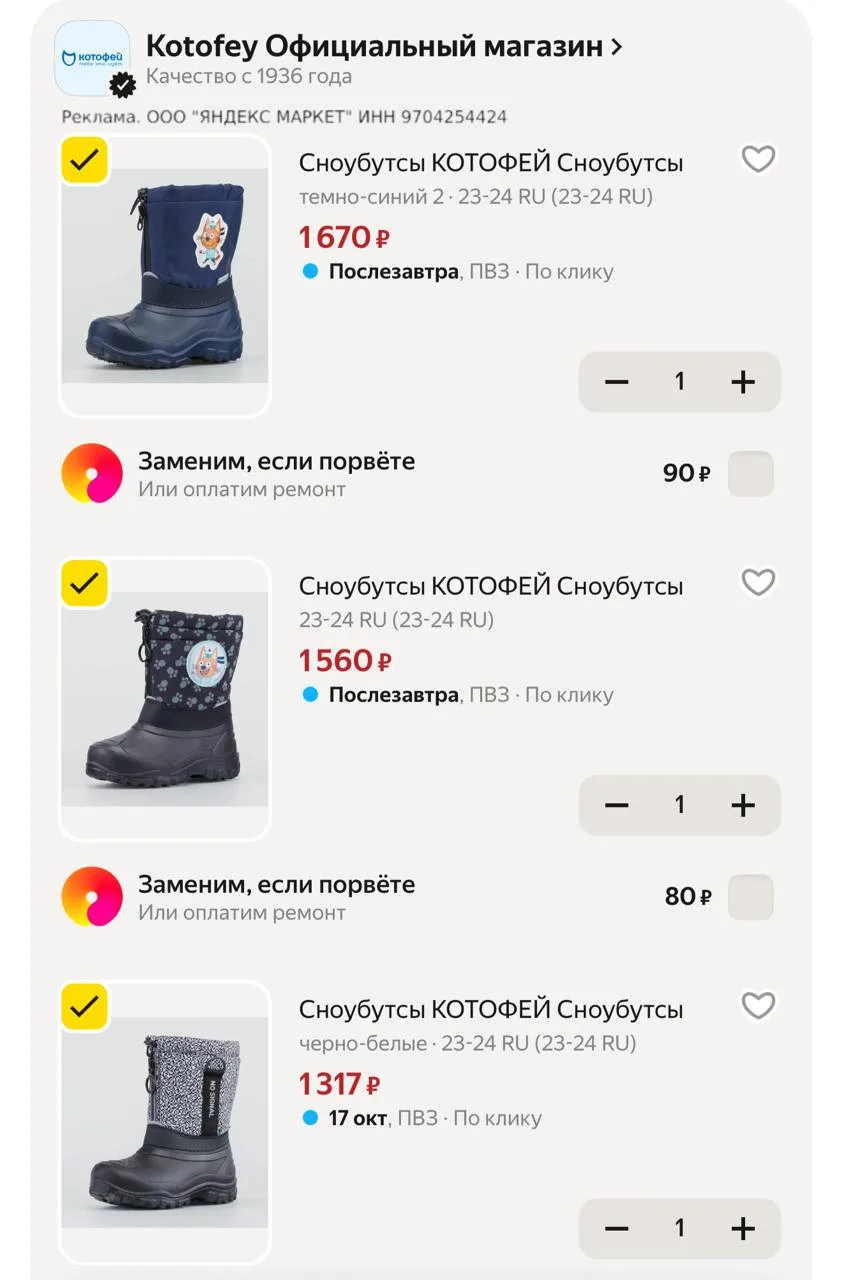 Сноубутсы 🔥