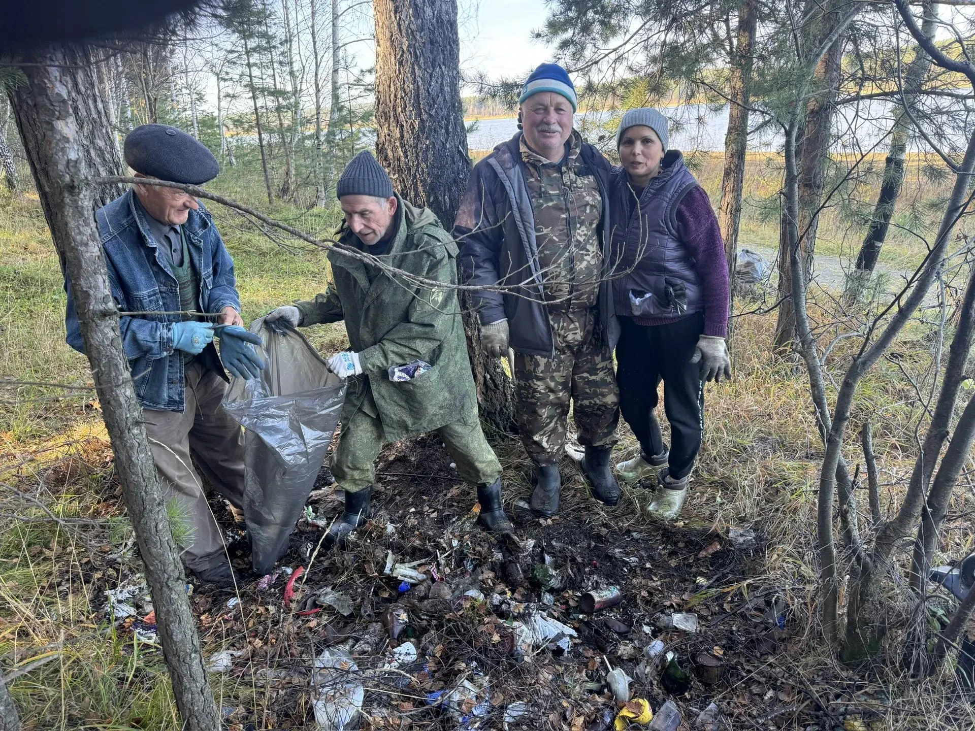 «Когда мы вместе – мы огромная сила»: в Курганово очистили берег Чусовой