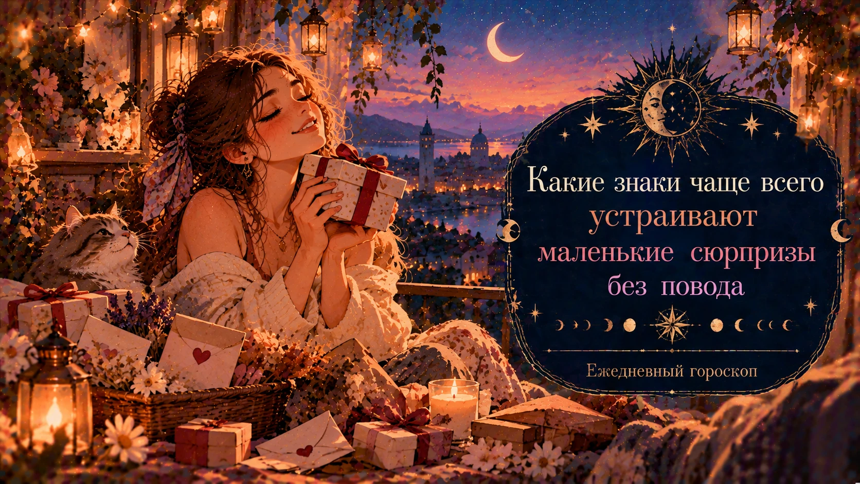 🎁 Какие знаки чаще всего устраивают маленькие сюрпризы без повода