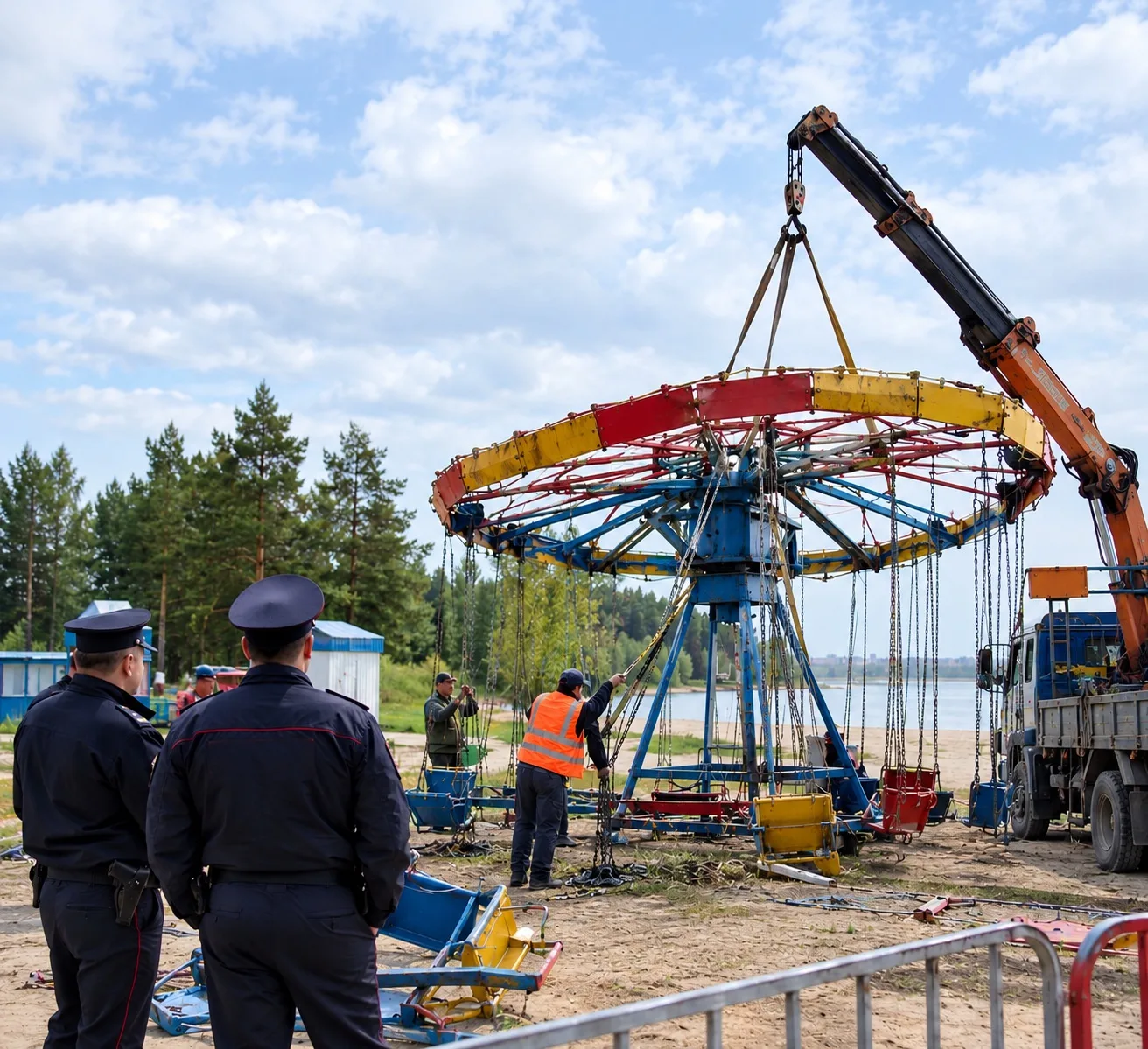 🎡 31 незаконный аттракцион убрали в Тюмени
