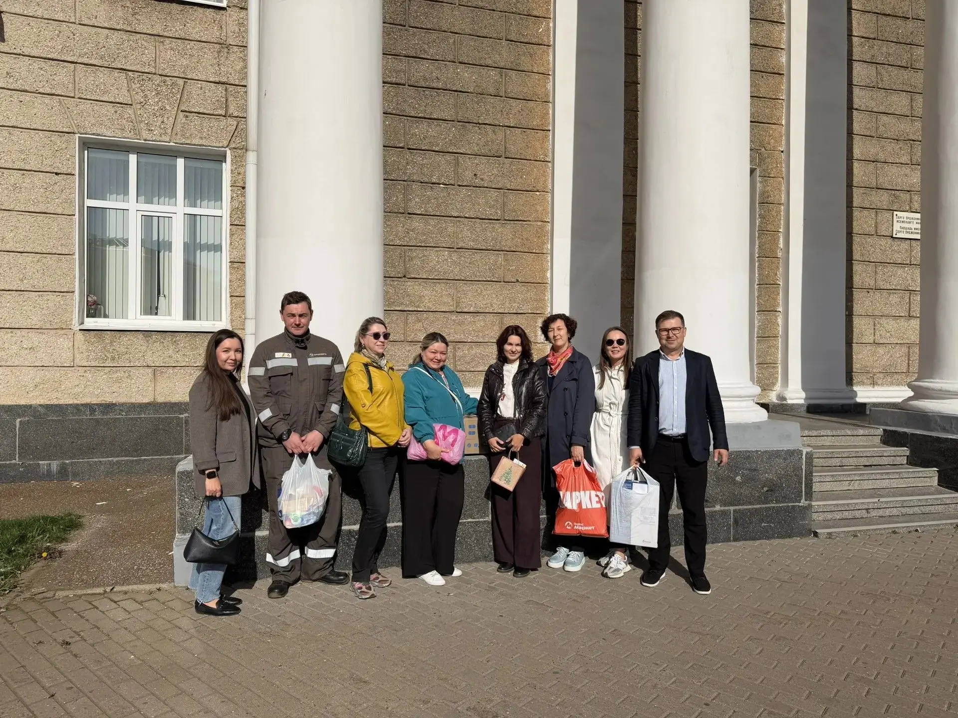📦На технологическом факультете УГНТУ прошла передача гуманитарной помощи, собранной пр...