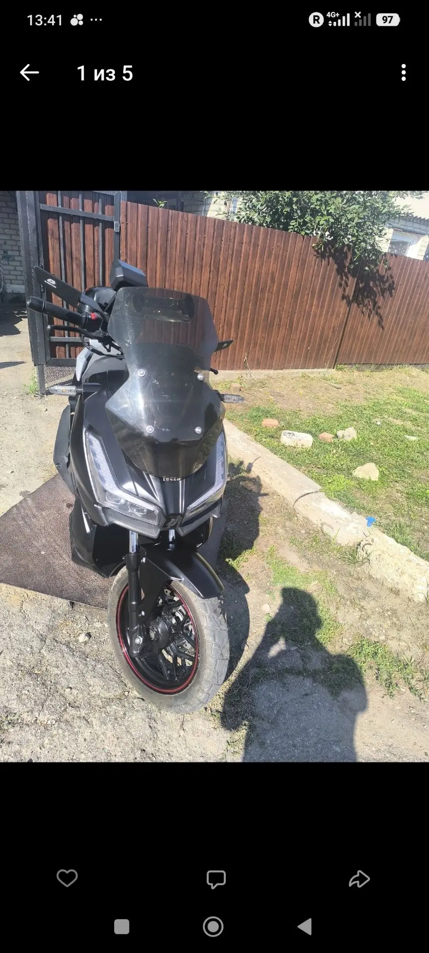 Скутер Tezza Kyoto ТY50QT-77H 49 см3 ✨