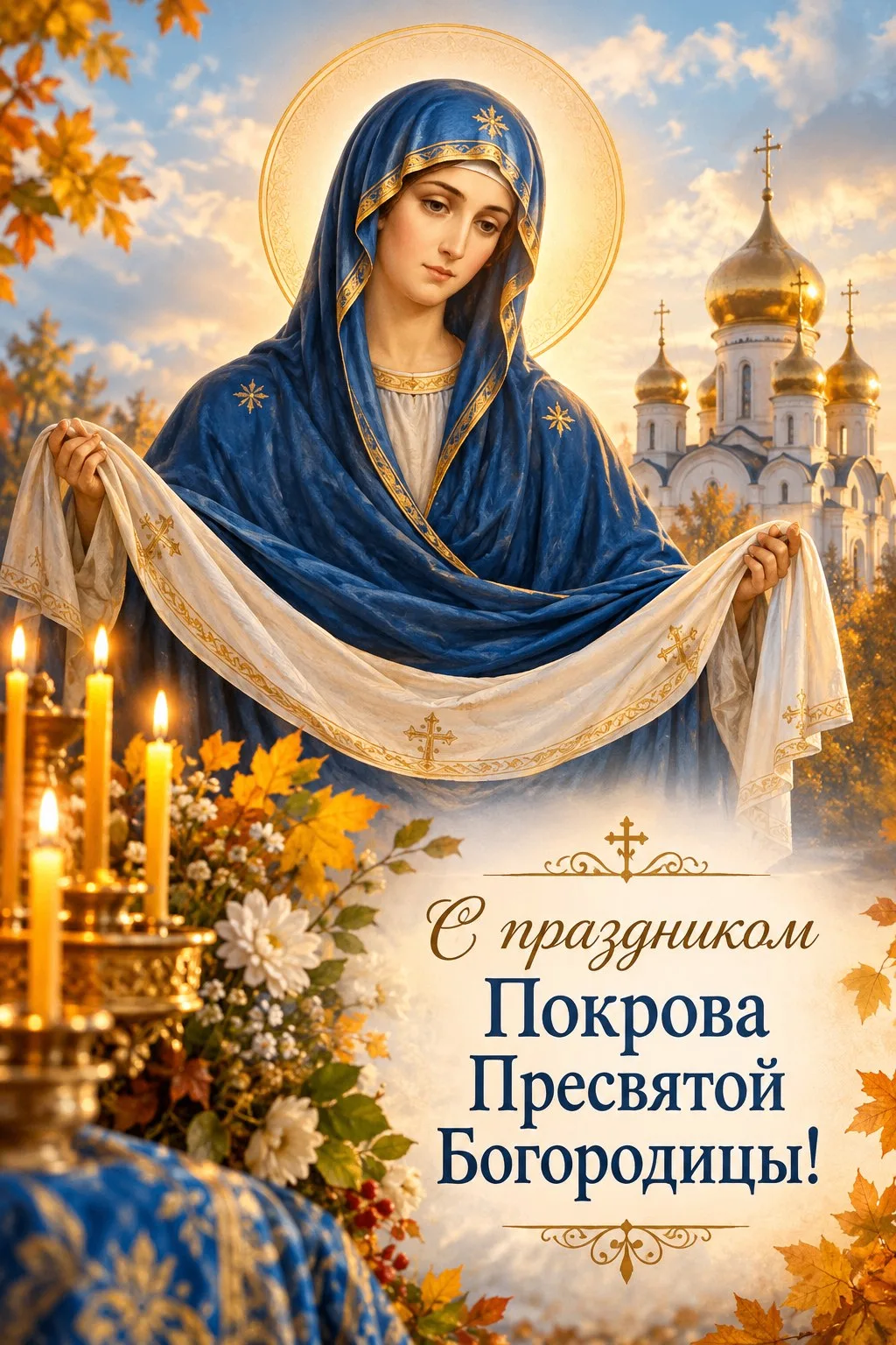 С праздником Покрова Пресвятой Богородицы!