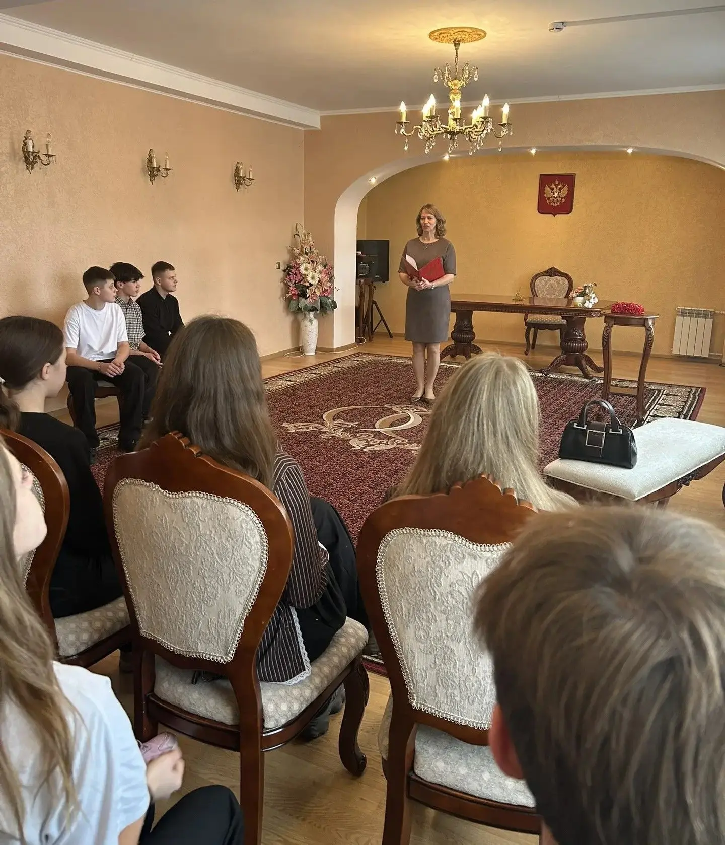 🎉 «Неделя без турникетов»: в Рудне школьники посетили ЗАГС! 🎉