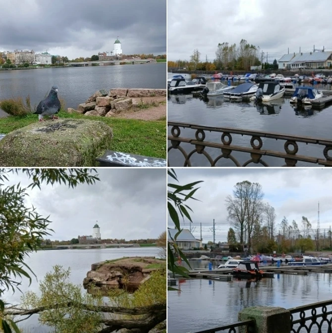 А на том берегу... Выборг. 5.10.26.
