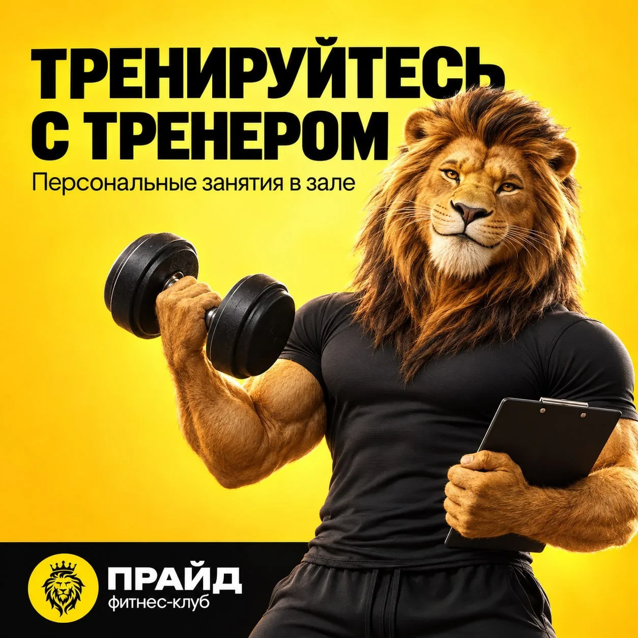 Приходите в зал с целью, а к цели двигайтесь с тренером 💪