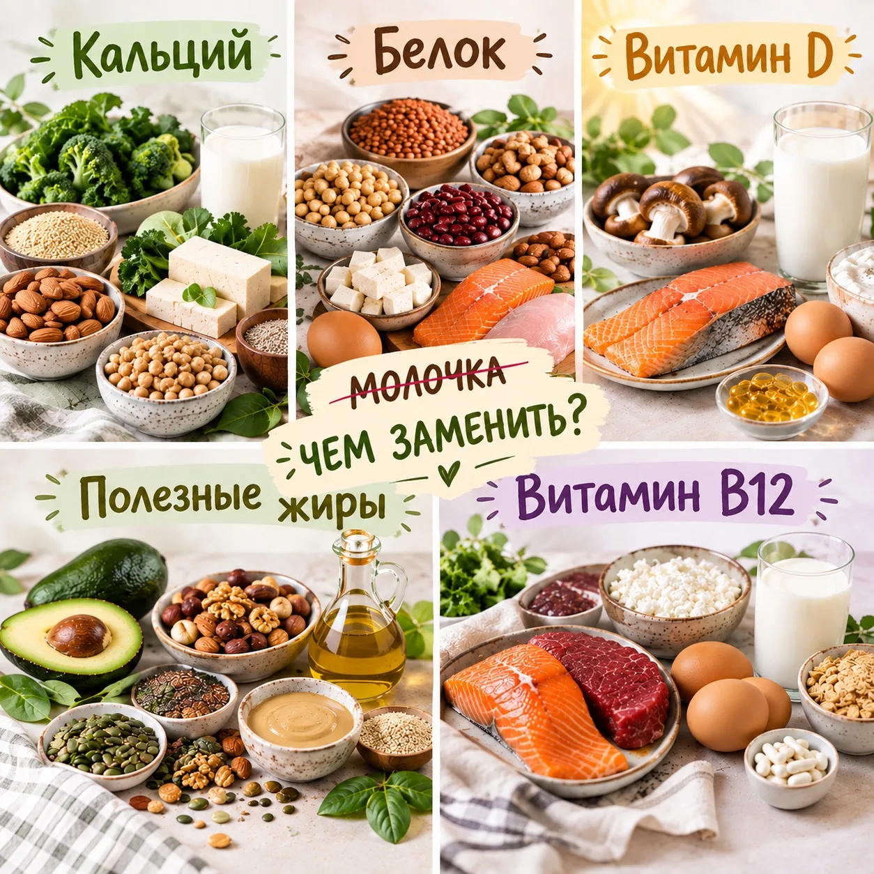 🥛 Исключаете молочные продукты?