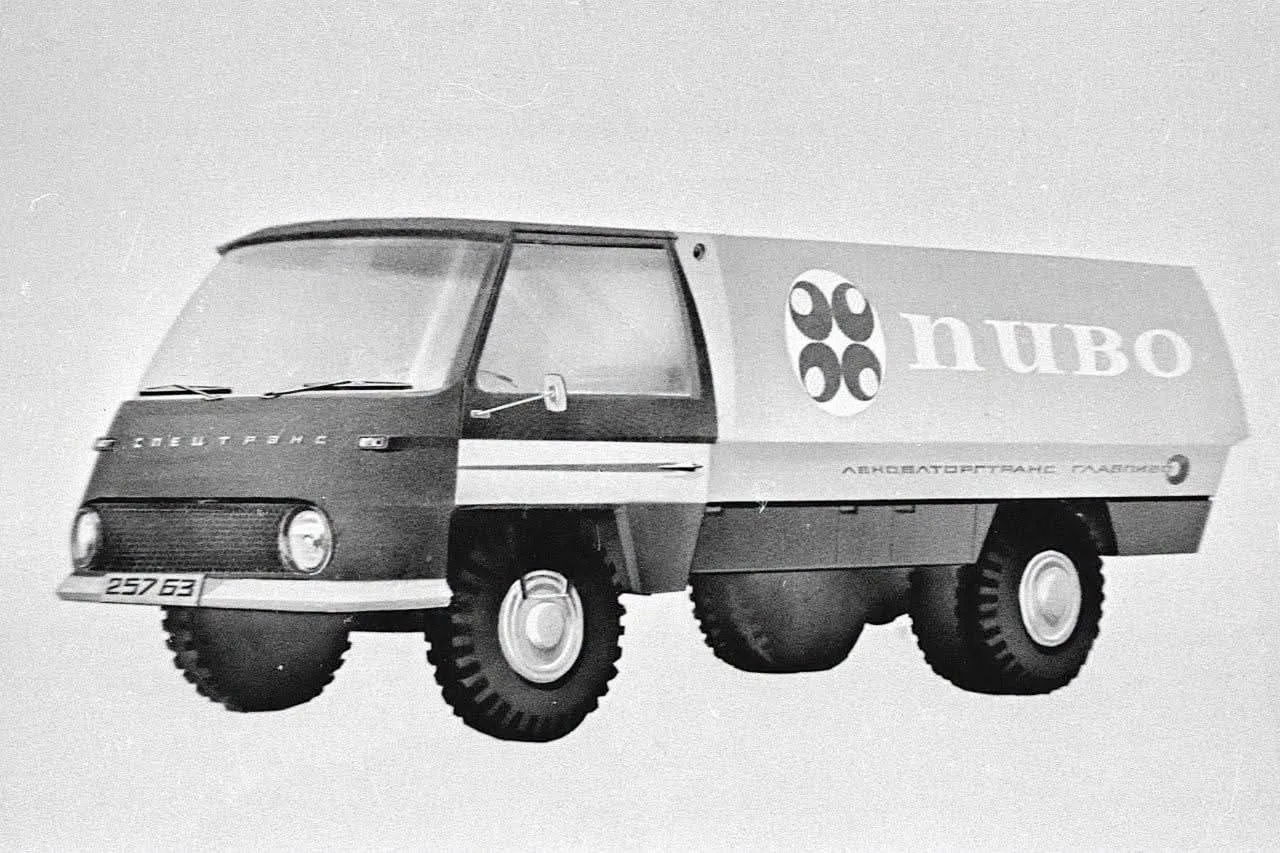 Дипломный проект «Пивомобиль», Ленинград, 1968 год.