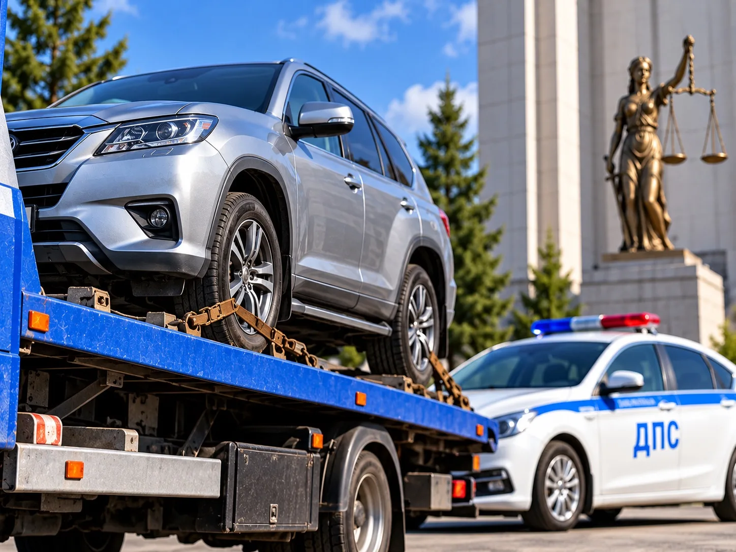 Суд конфисковал машину и деньги у бывших сотрудников ГАИ за «автоподставы»