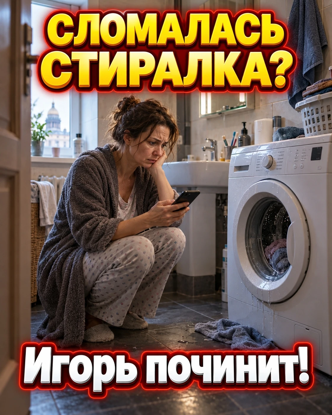 Стиральная машина не сливает воду, не крутит барабан, шумит или подтекает? 😰