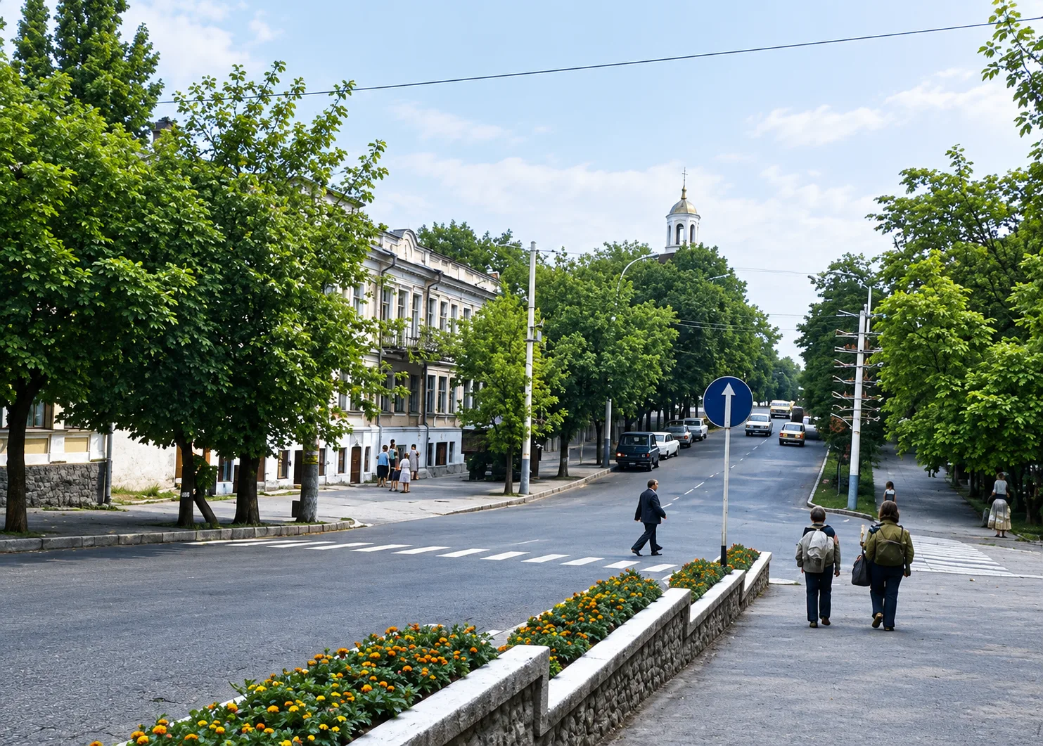Город времен СССР