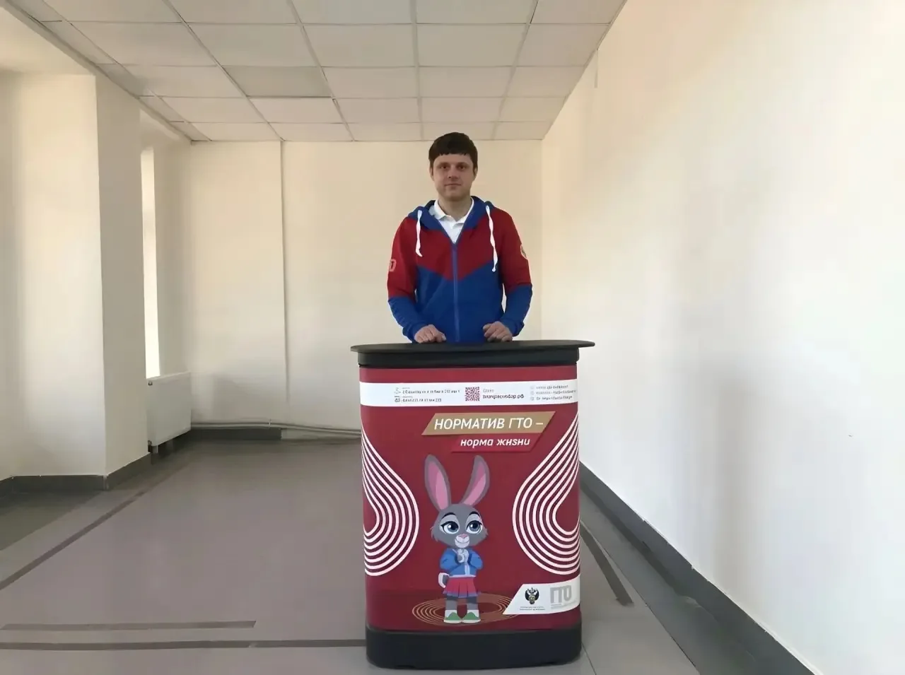 Мобильная стойка ГТО переехала в Юбилейный микрорайон