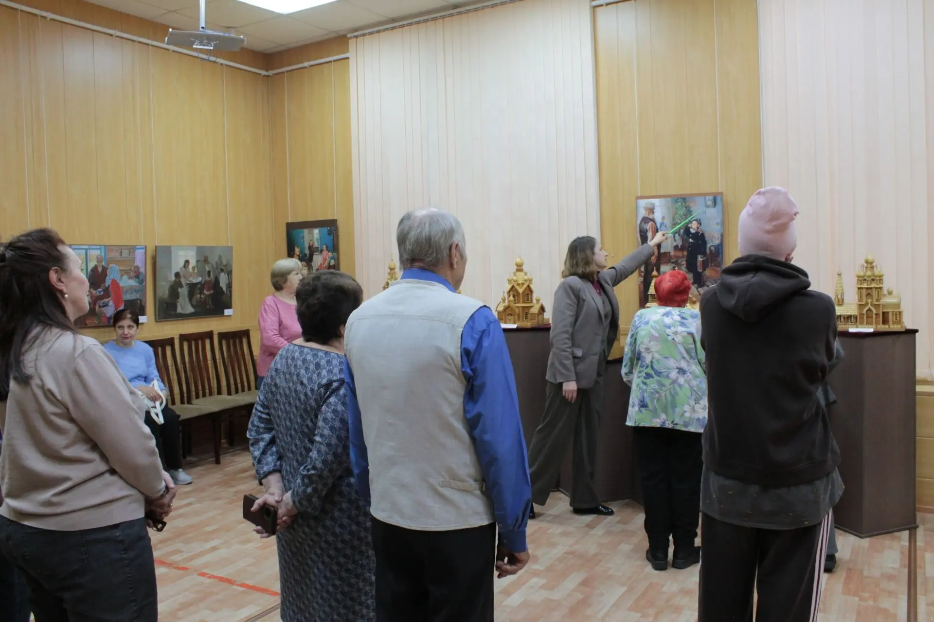 В Убинском краеведческом музее чествовали представителей старшего поколения