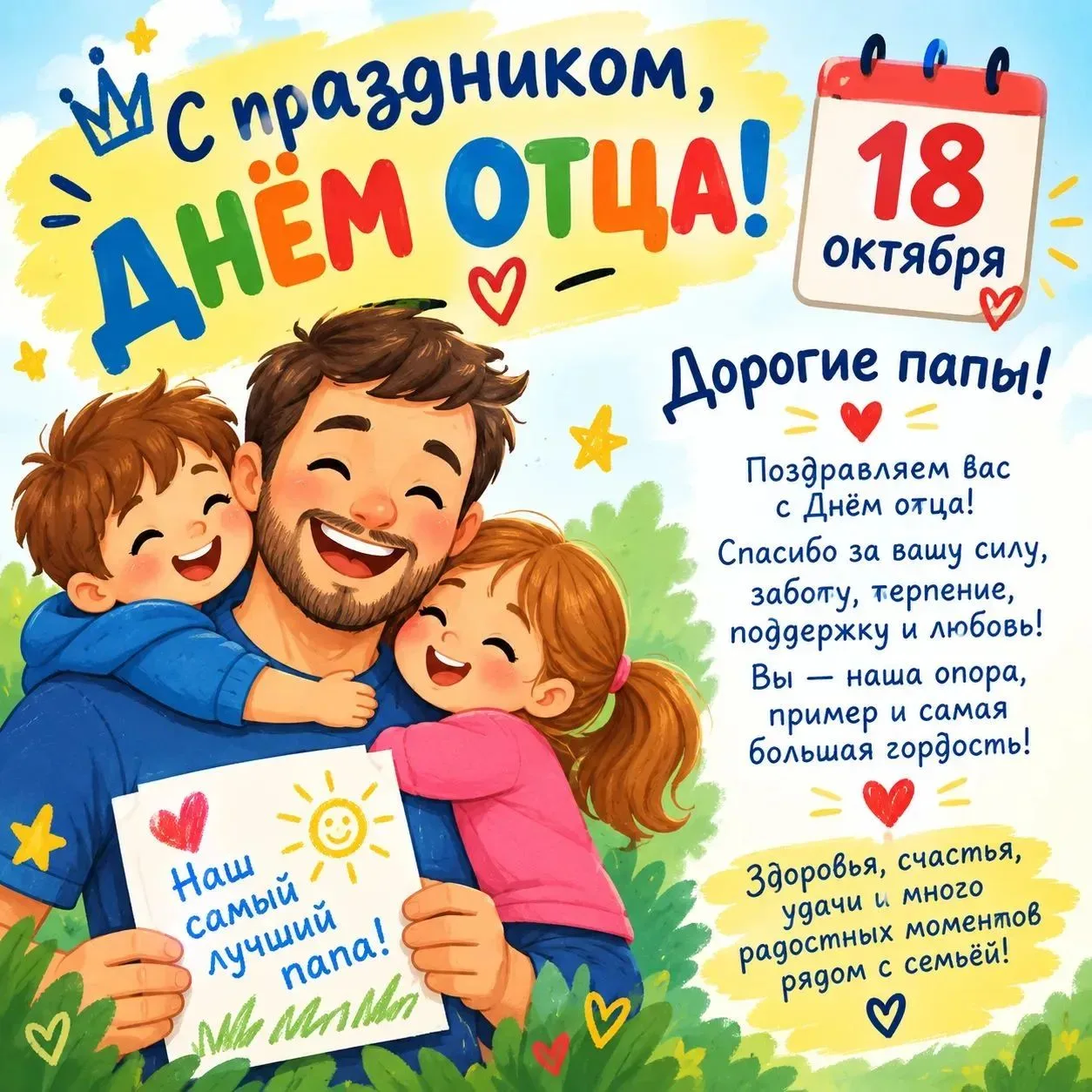 📢 Папы, внимание!