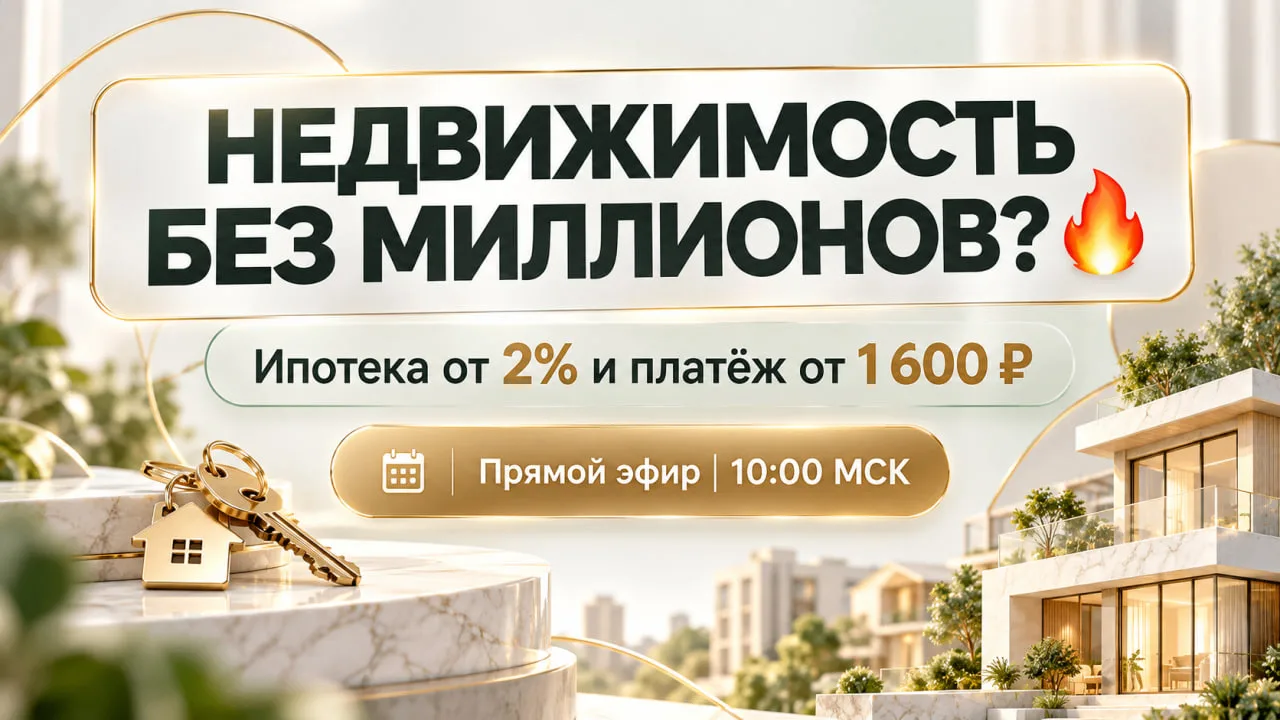 🔥 Думаете, для покупки недвижимости нужны миллионы? Возможно, вы просто не знаете обо ...