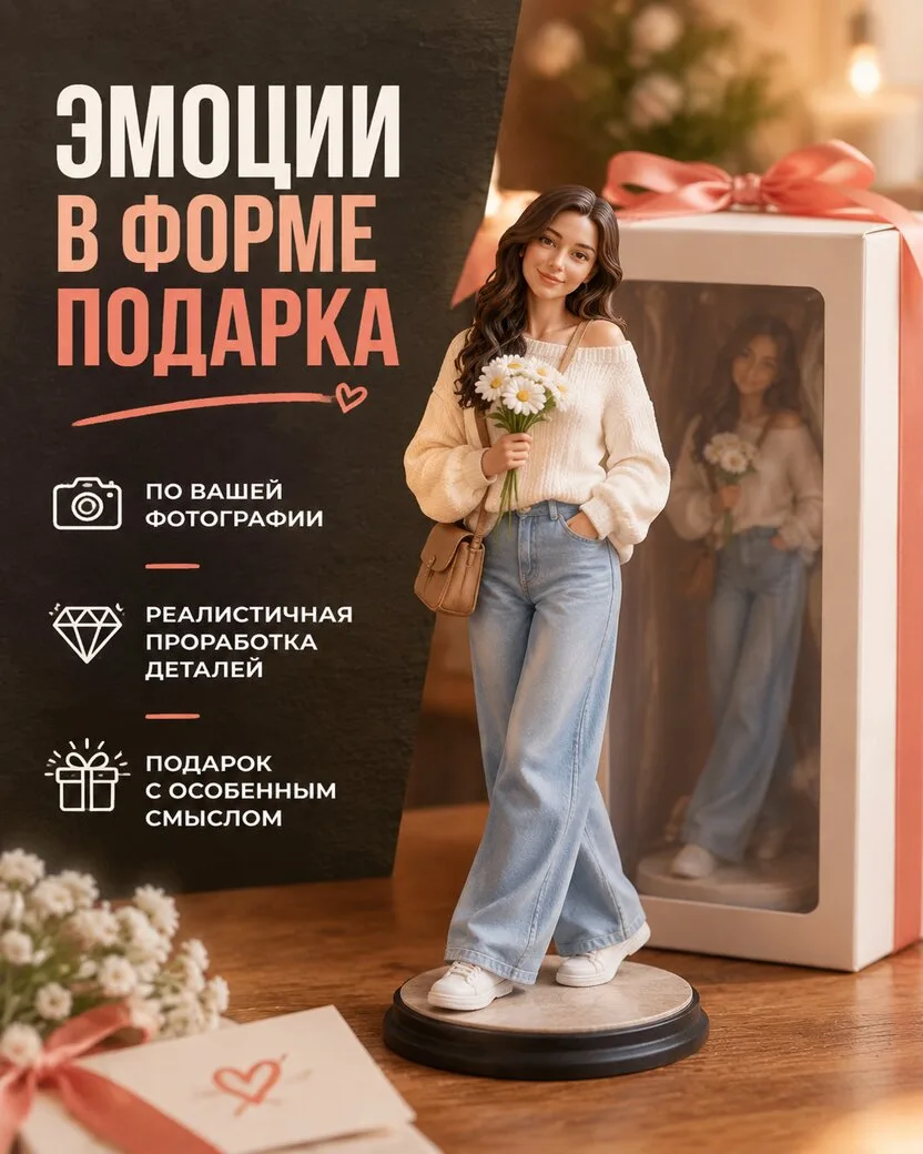 Она не сдержит слез от такого подарка...