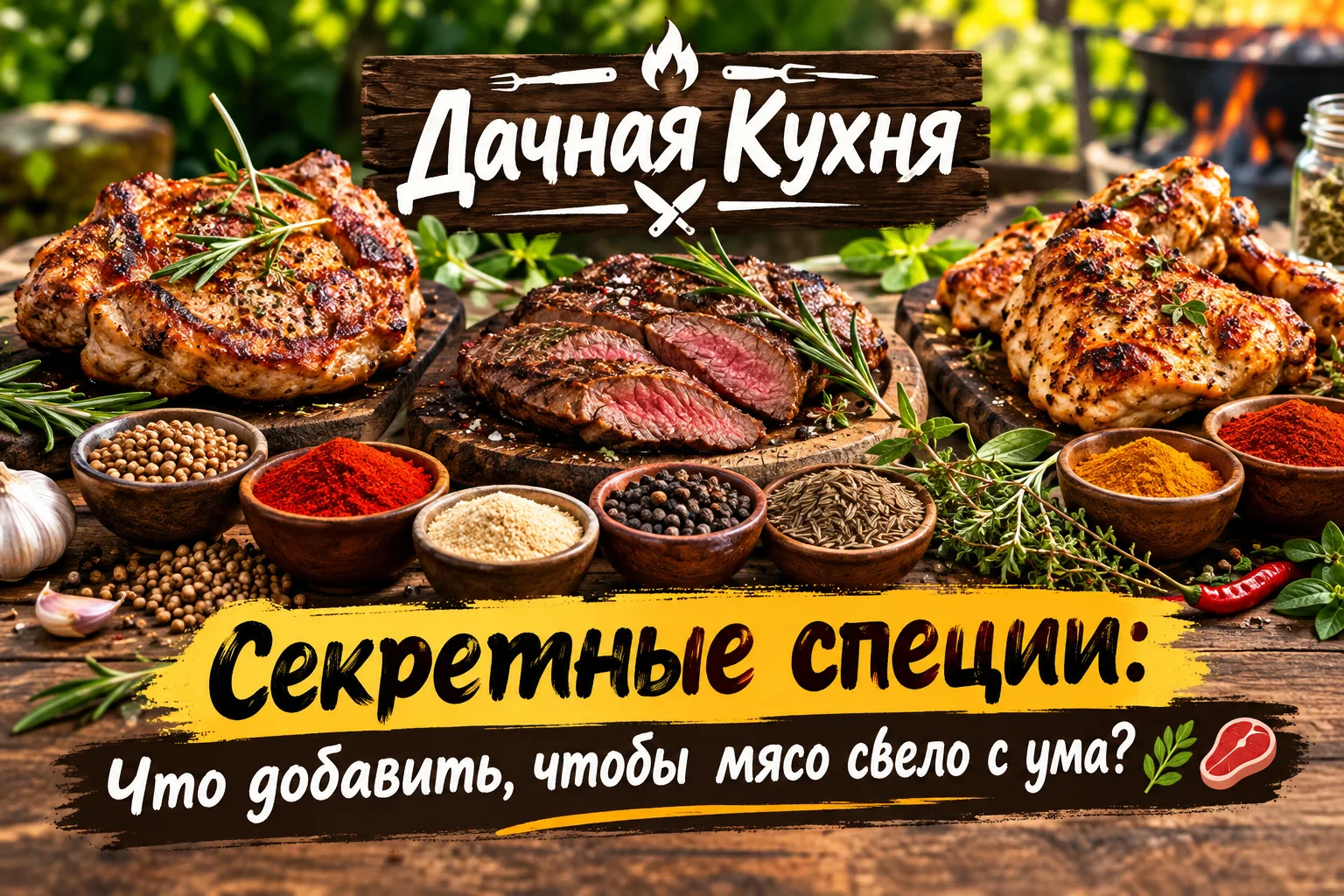 Секретные специи: Что добавить, чтобы мясо свело с ума? 🌿🥩