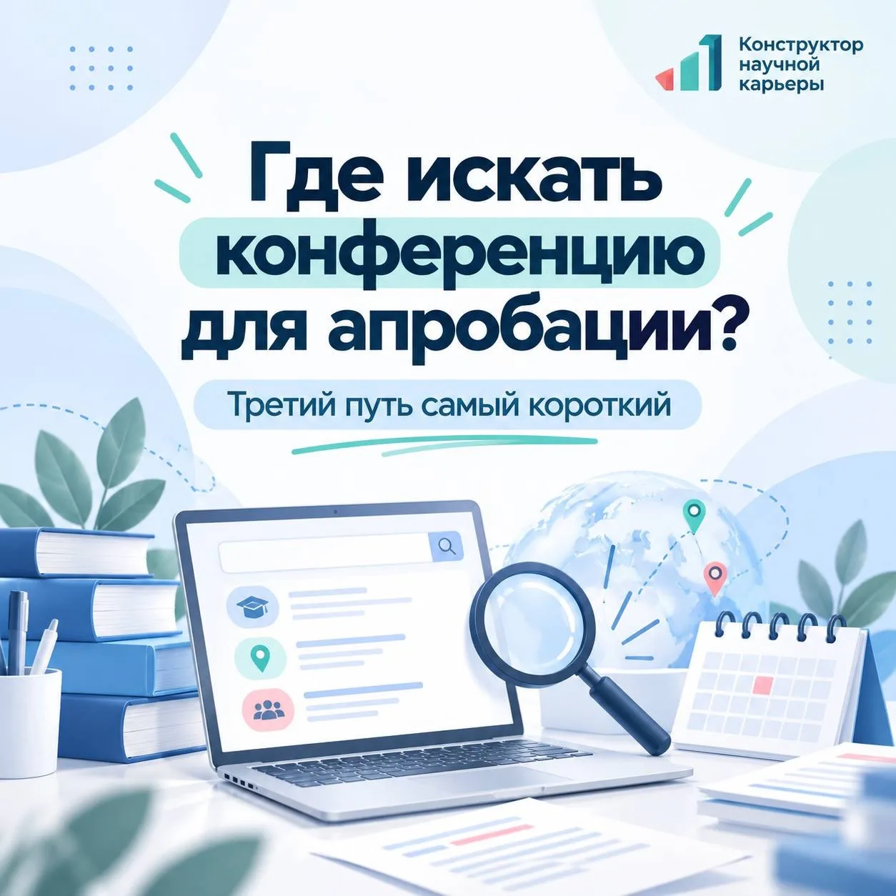 🎓 Где искать конференцию для апробации? Третий путь самый короткий