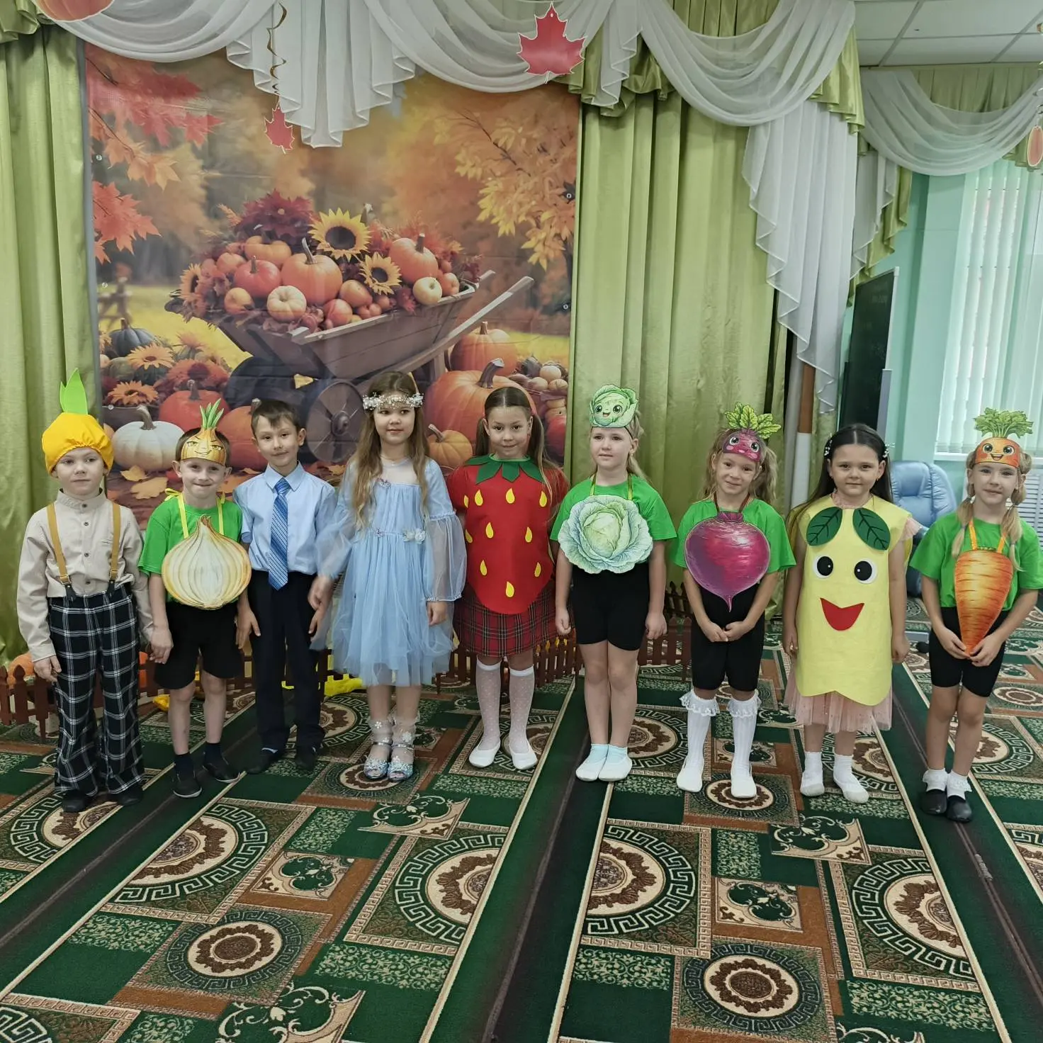 🍂Осенняя история Чиполлино! 🧅🍁
