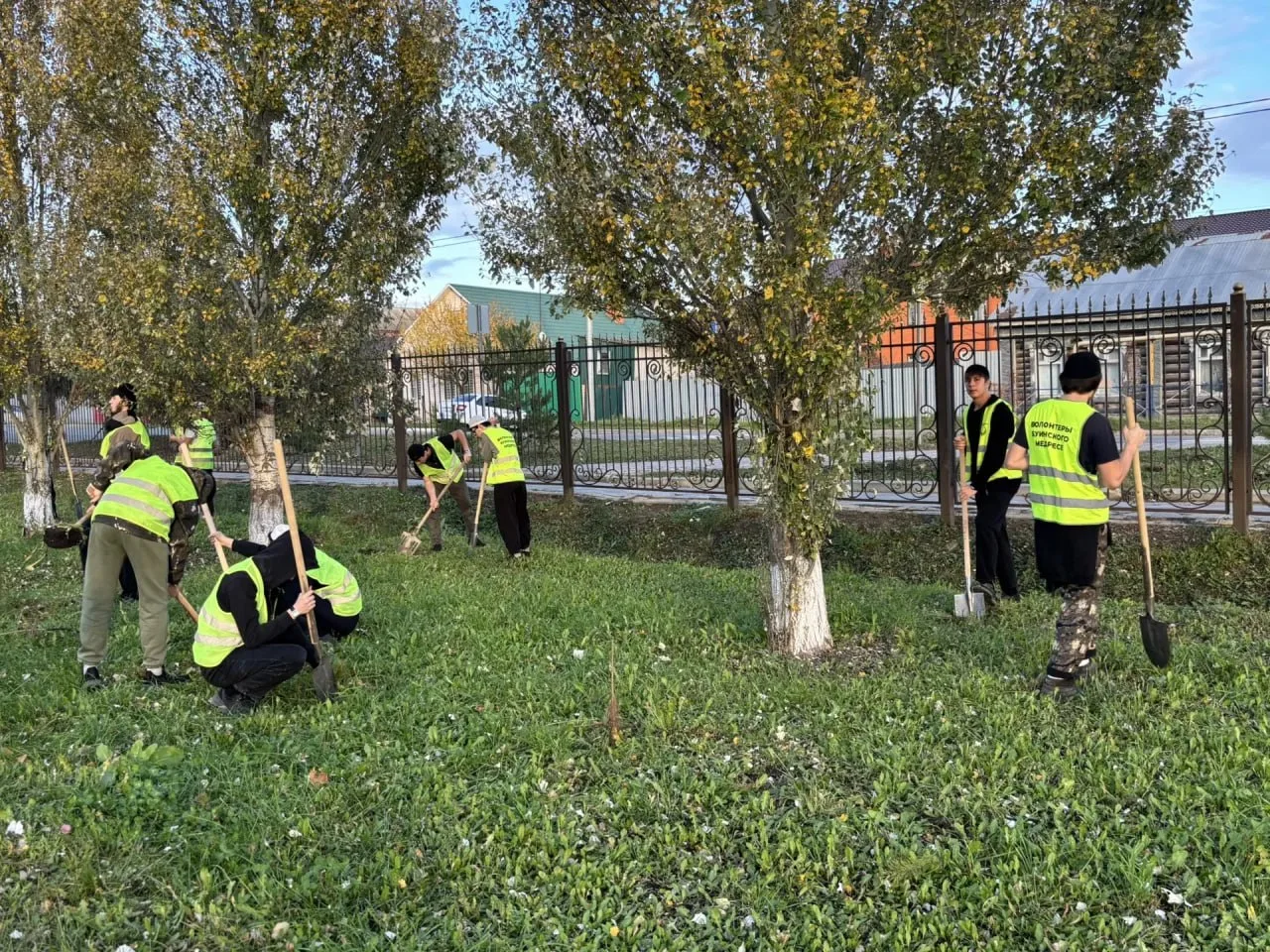 🌲 В Буинске учащиеся медресе высадили десятки трёхлетних сосен