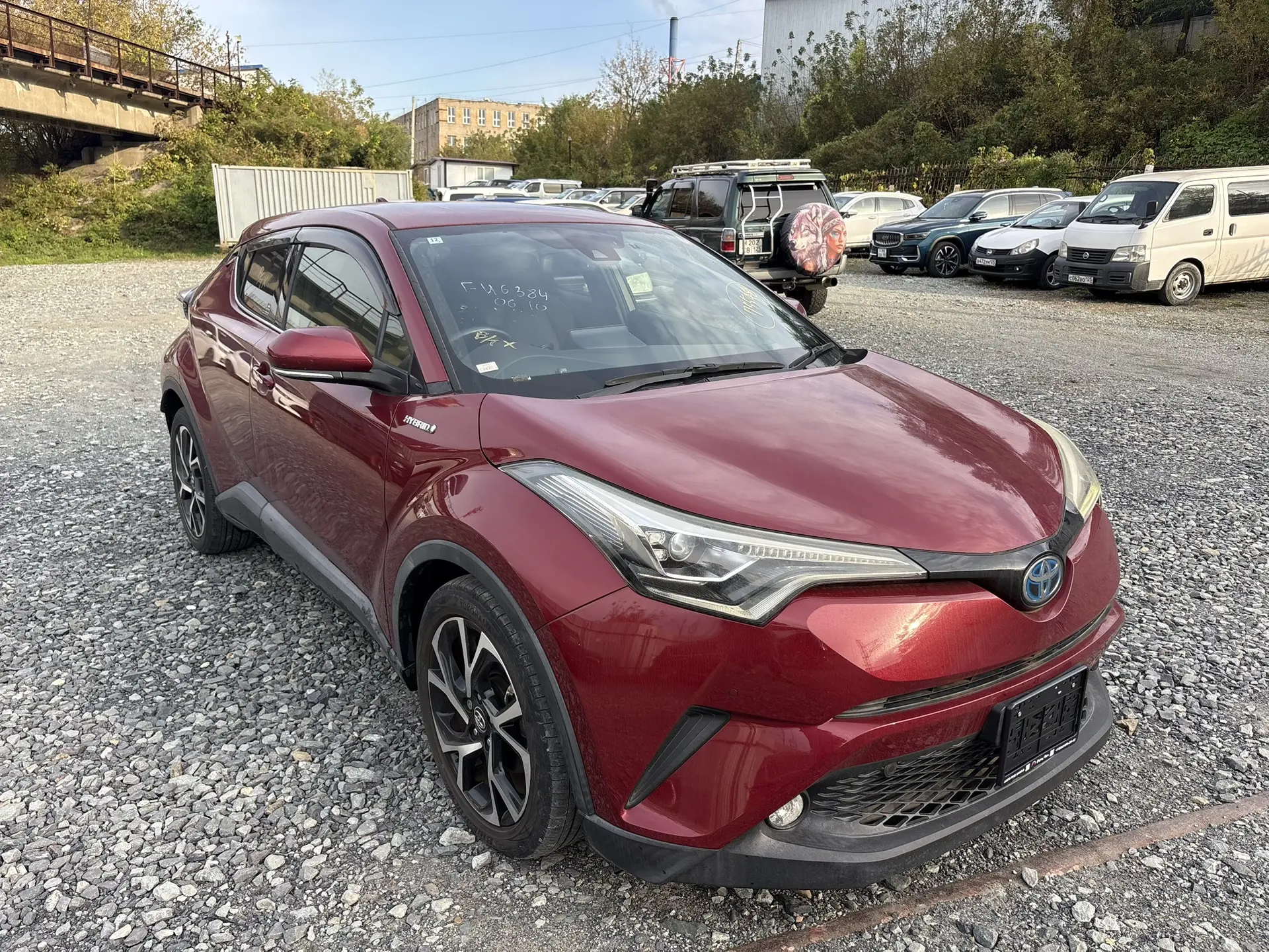 Прибыл очередной санкционный автомобиль, купленный в Японии для нашей заказчицы, забрал...