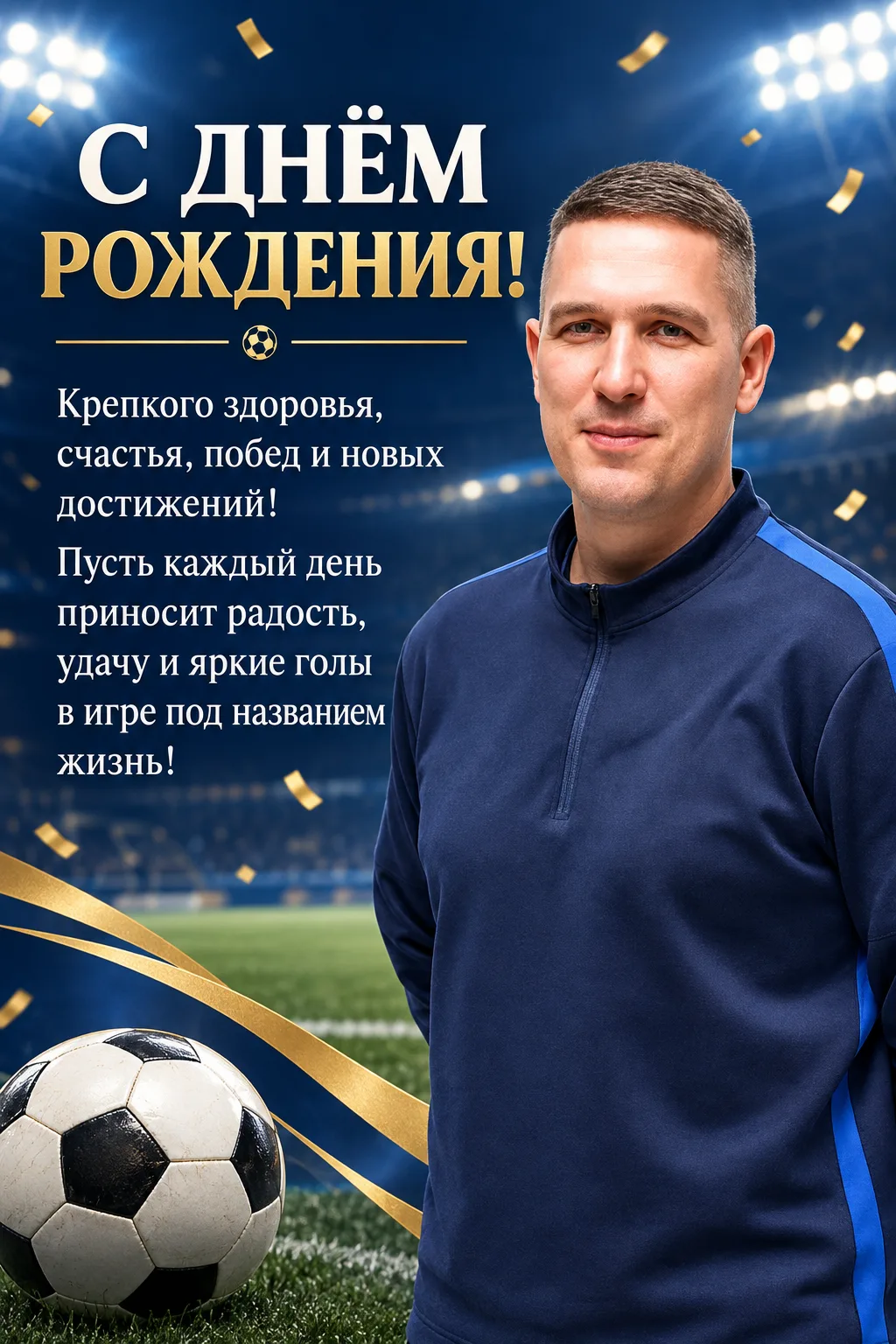 🥳Сегодня свой День рождения отмечает тренер-преподаватель нашей спортивной школы — Ген...