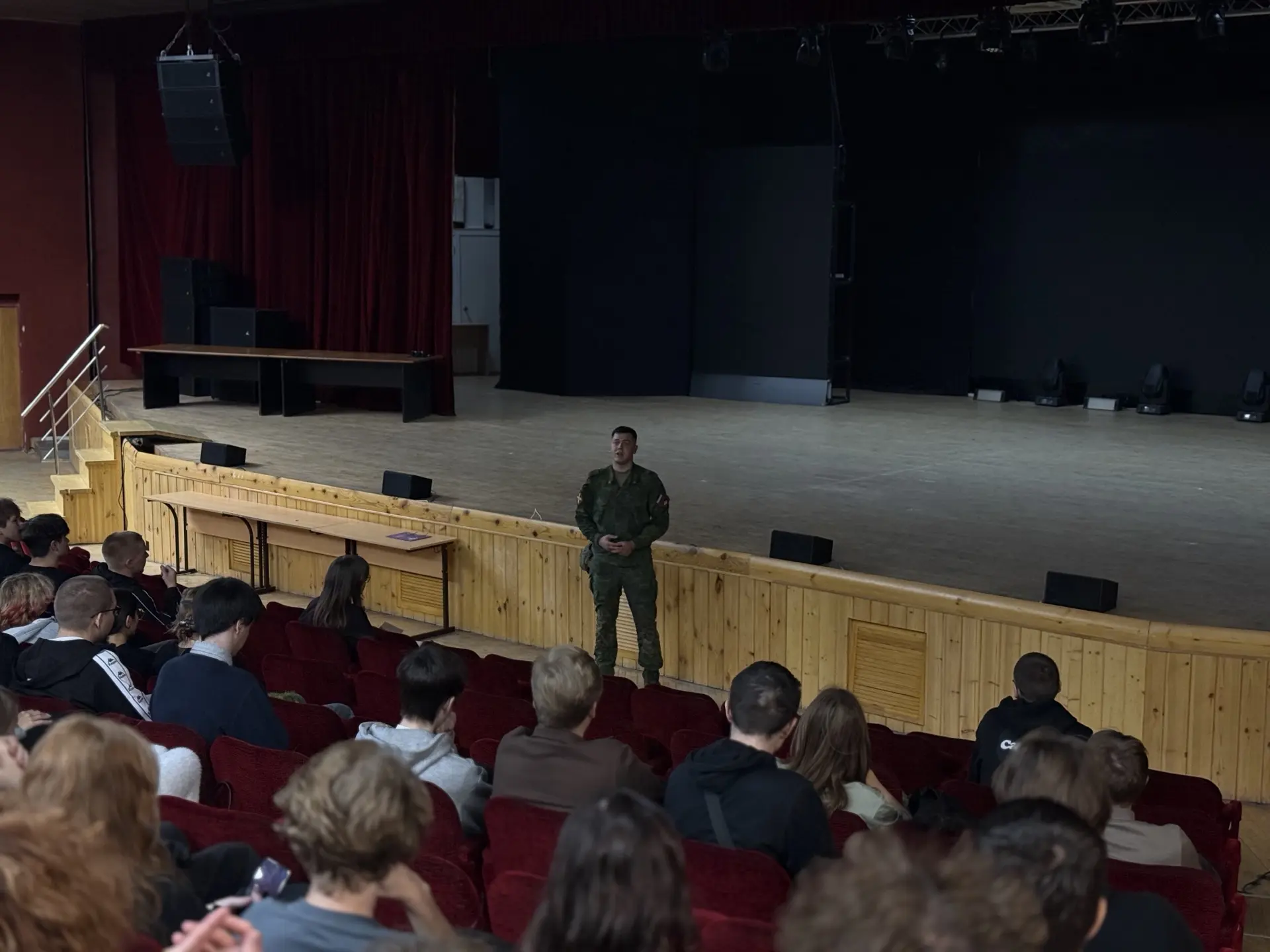 ⚡️ В 🌀ПГУТИ прошла встреча, посвящённая контрактной службе