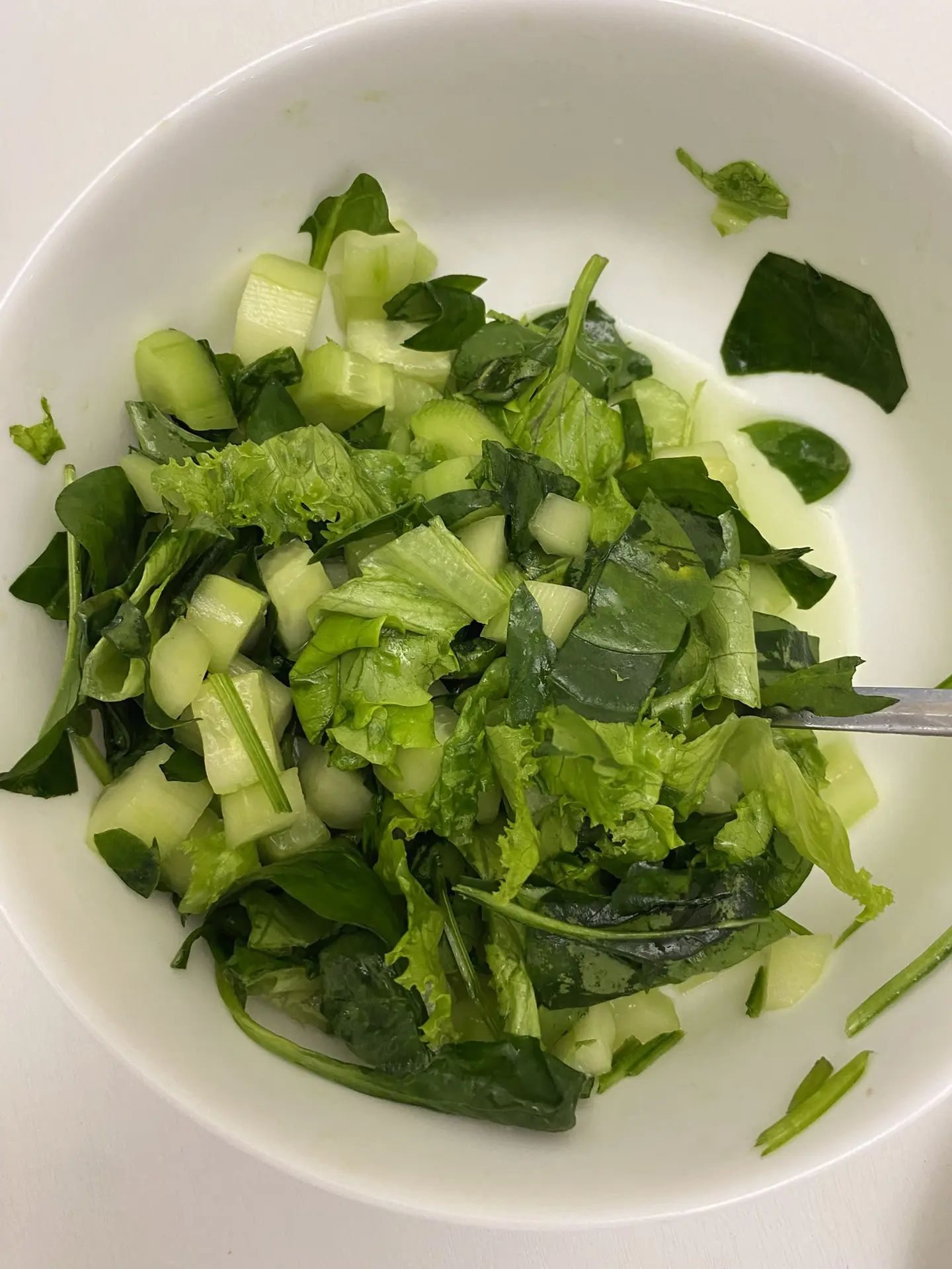 Easy green salad.