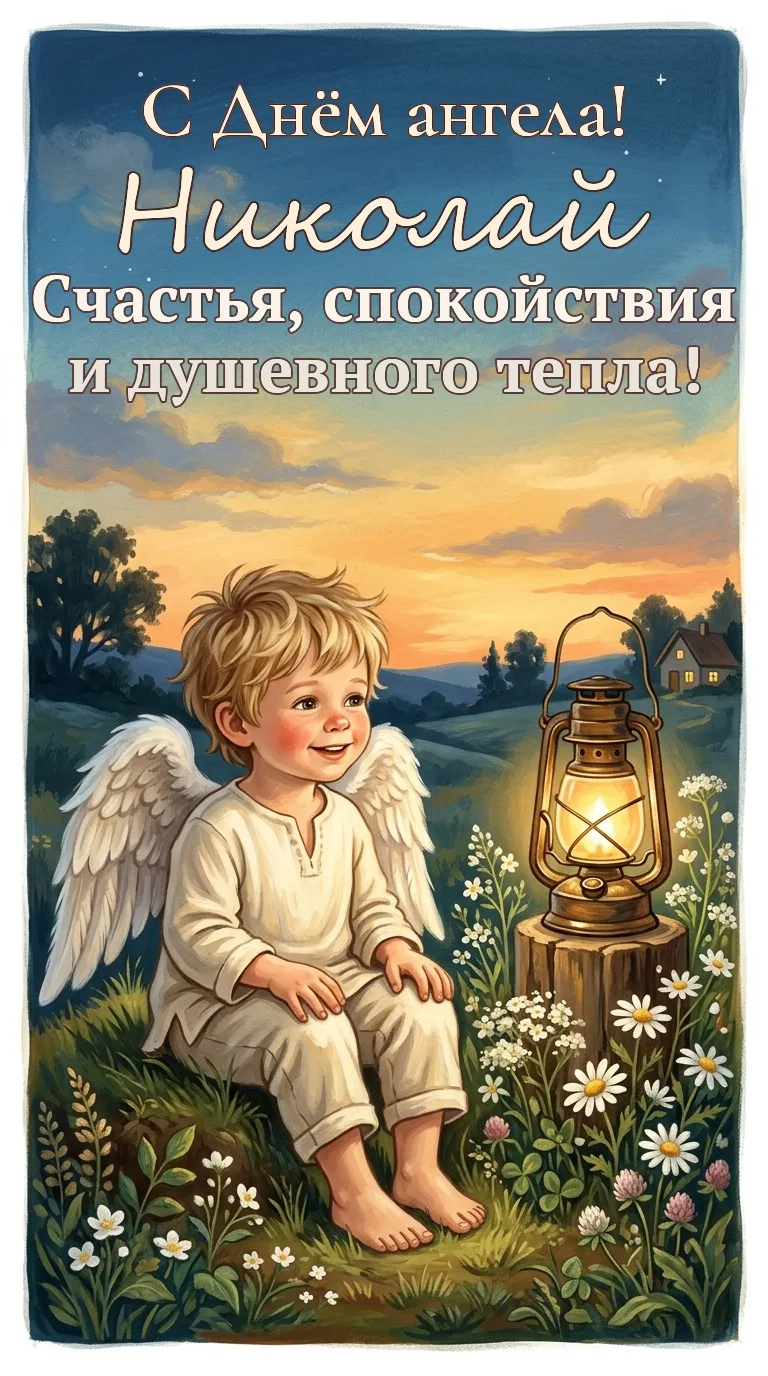 💐 9 октября — с именинами, Николай!