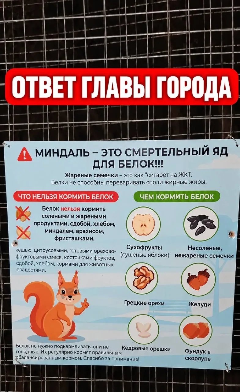 В парке Пушкина исправят текст на вольере