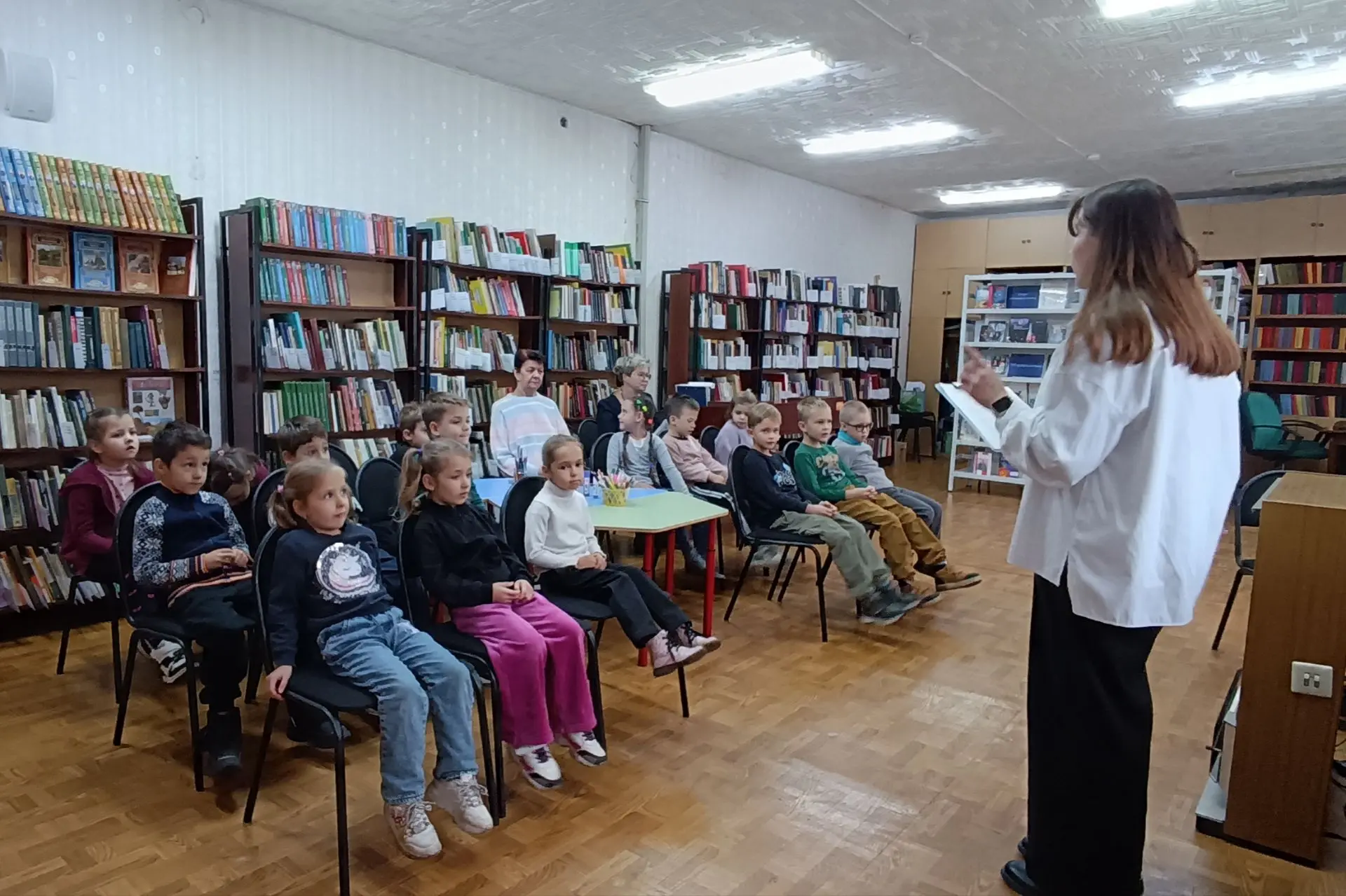 ❗7 октября воспитанники группы №1 МБДОУ "Детский сад № 160" посетили Детскую библиотеку...