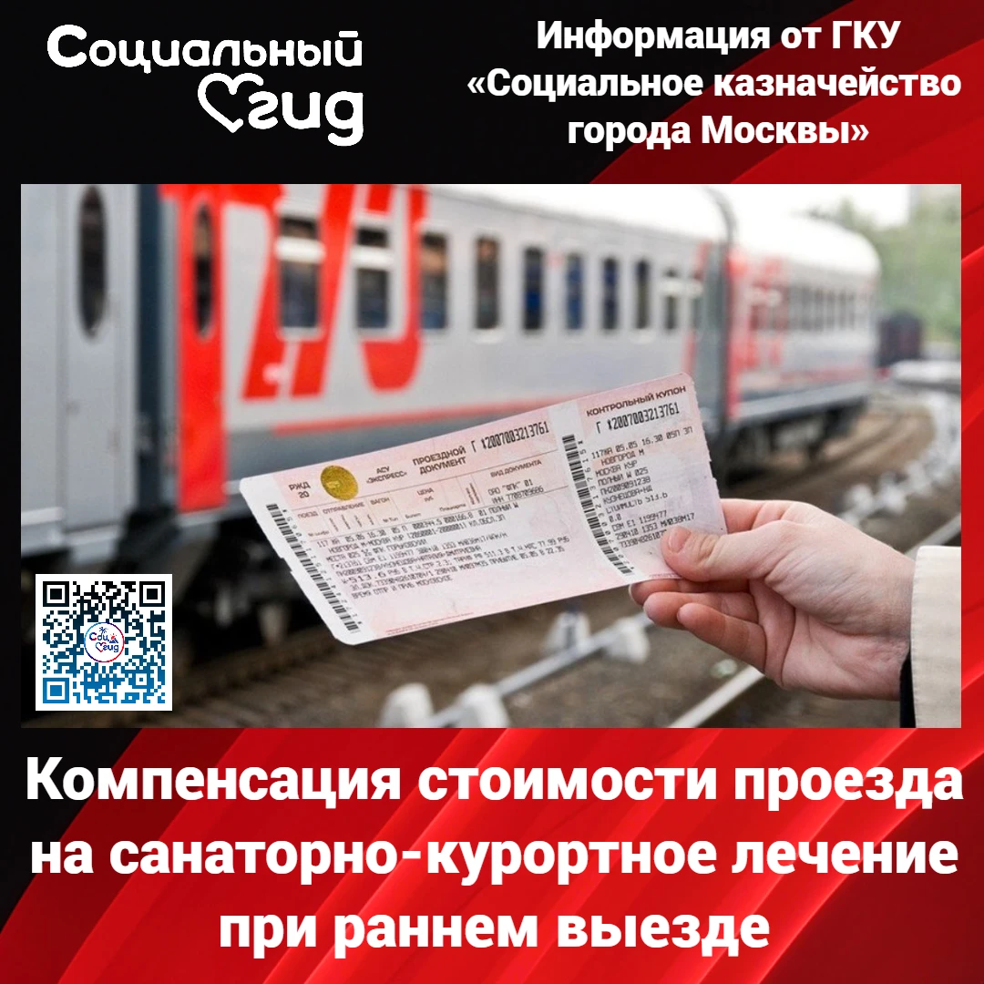 Подача заявления на компенсацию проезда при досрочном выезде из санатория