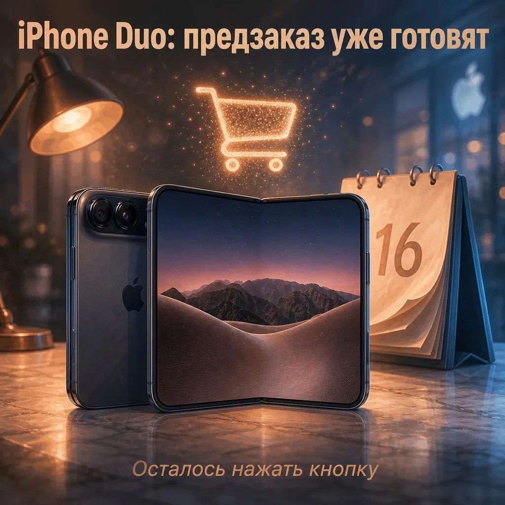 Apple открыла страницу подготовки к предзаказу iPhone Duo